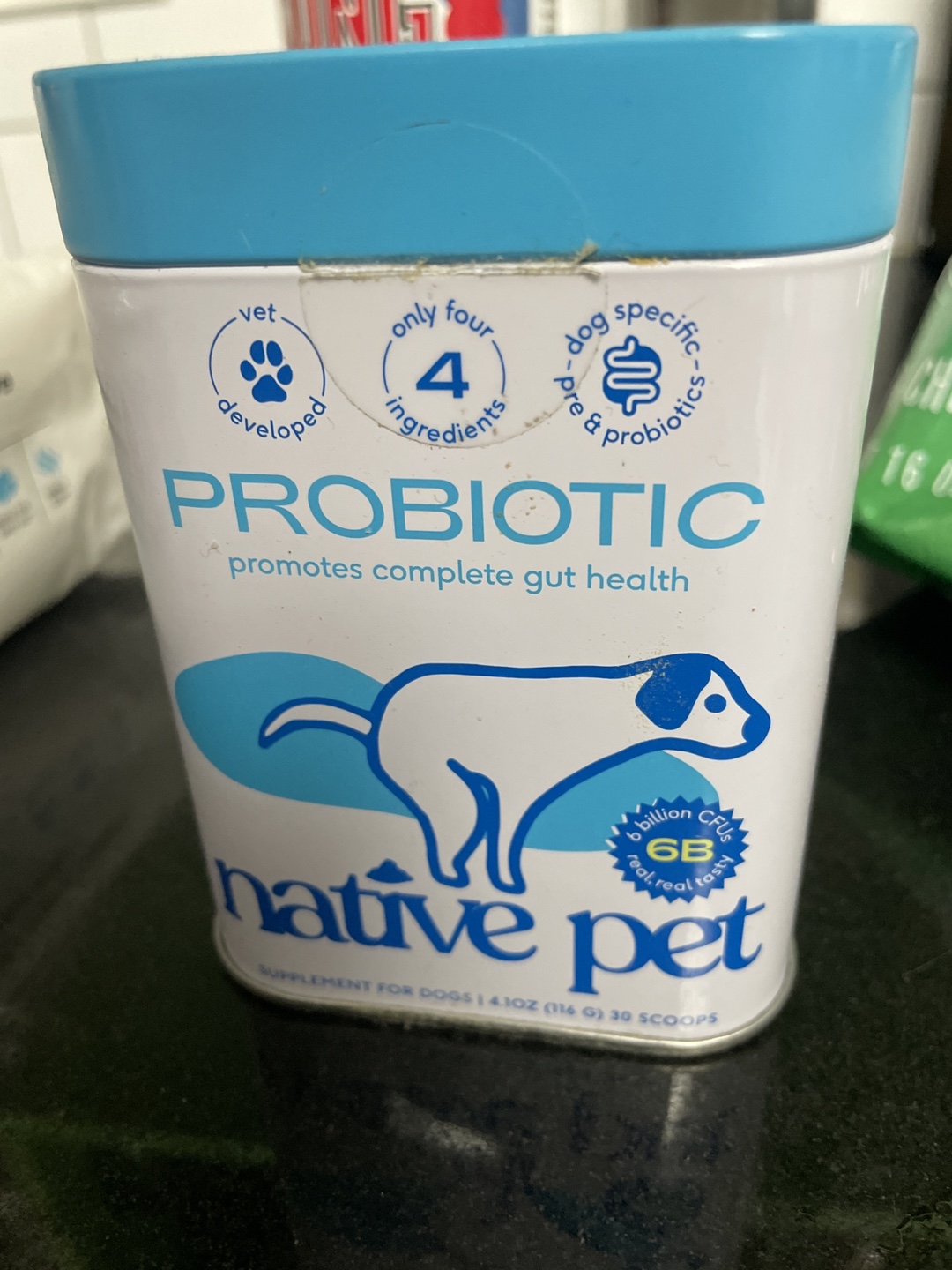 Native Pet Probiotic Supplement for Dogs #freecycle