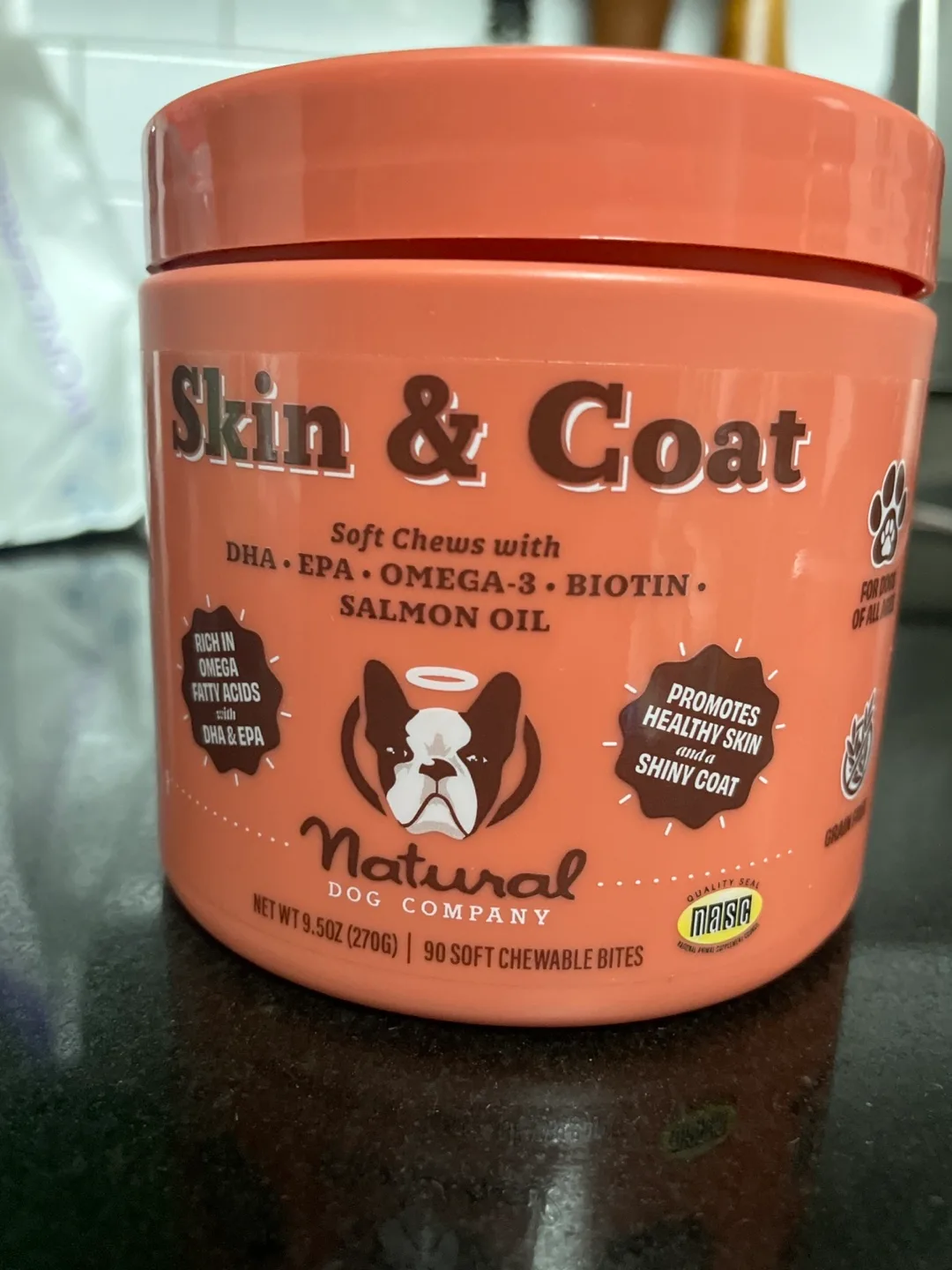 Natural Dog Company Skin & Coat Soft Chews #freecycle thumbnail