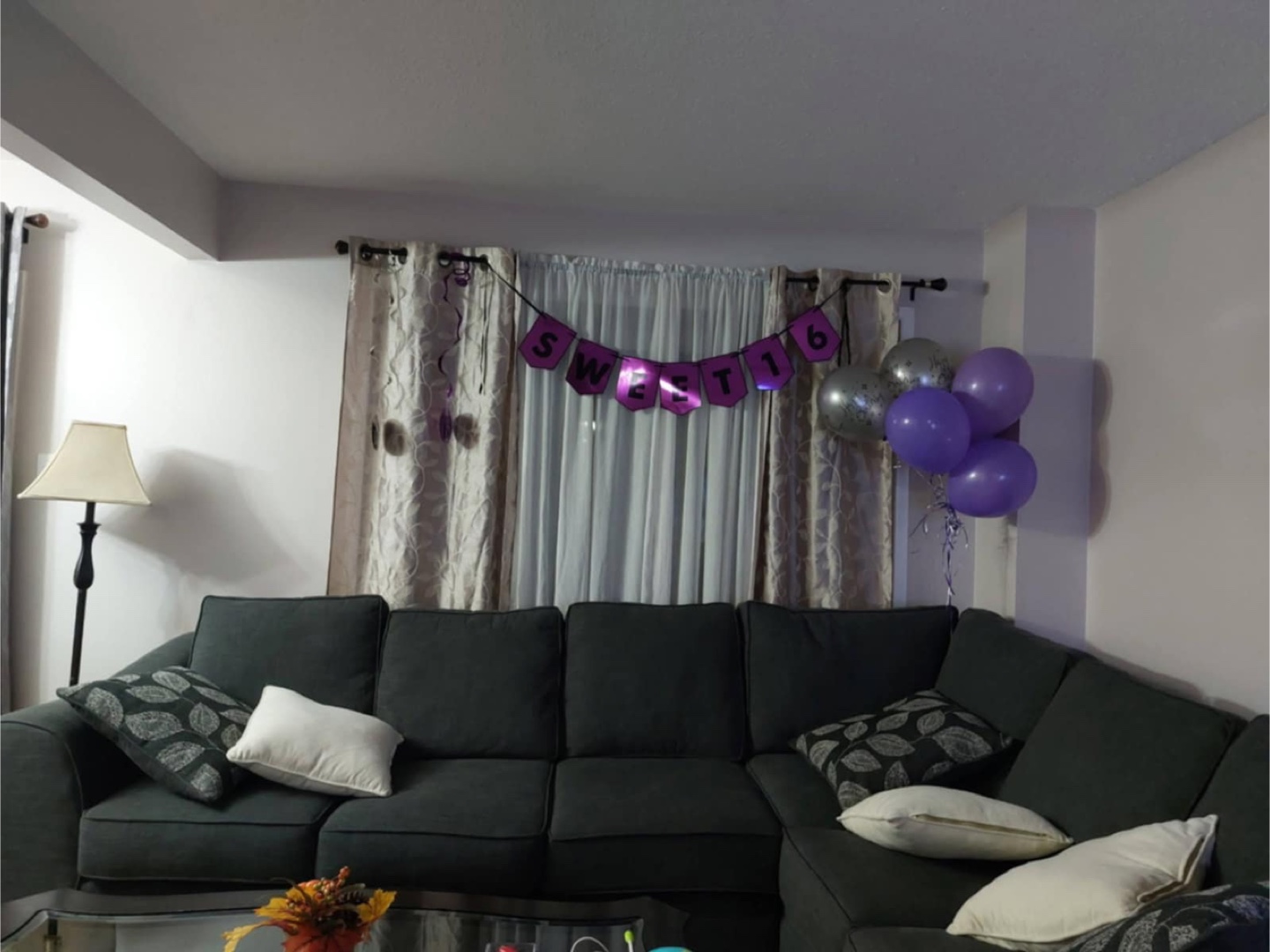 Sectional Sofa - Dark Grey