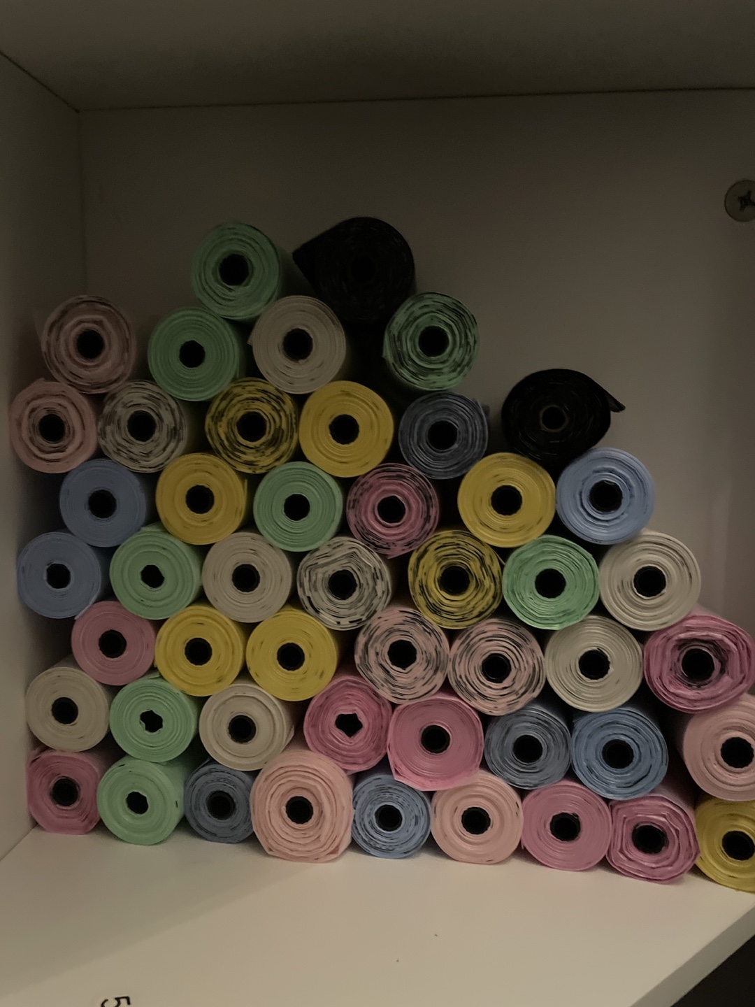 pet waste bags (50 rolls) #freecycle