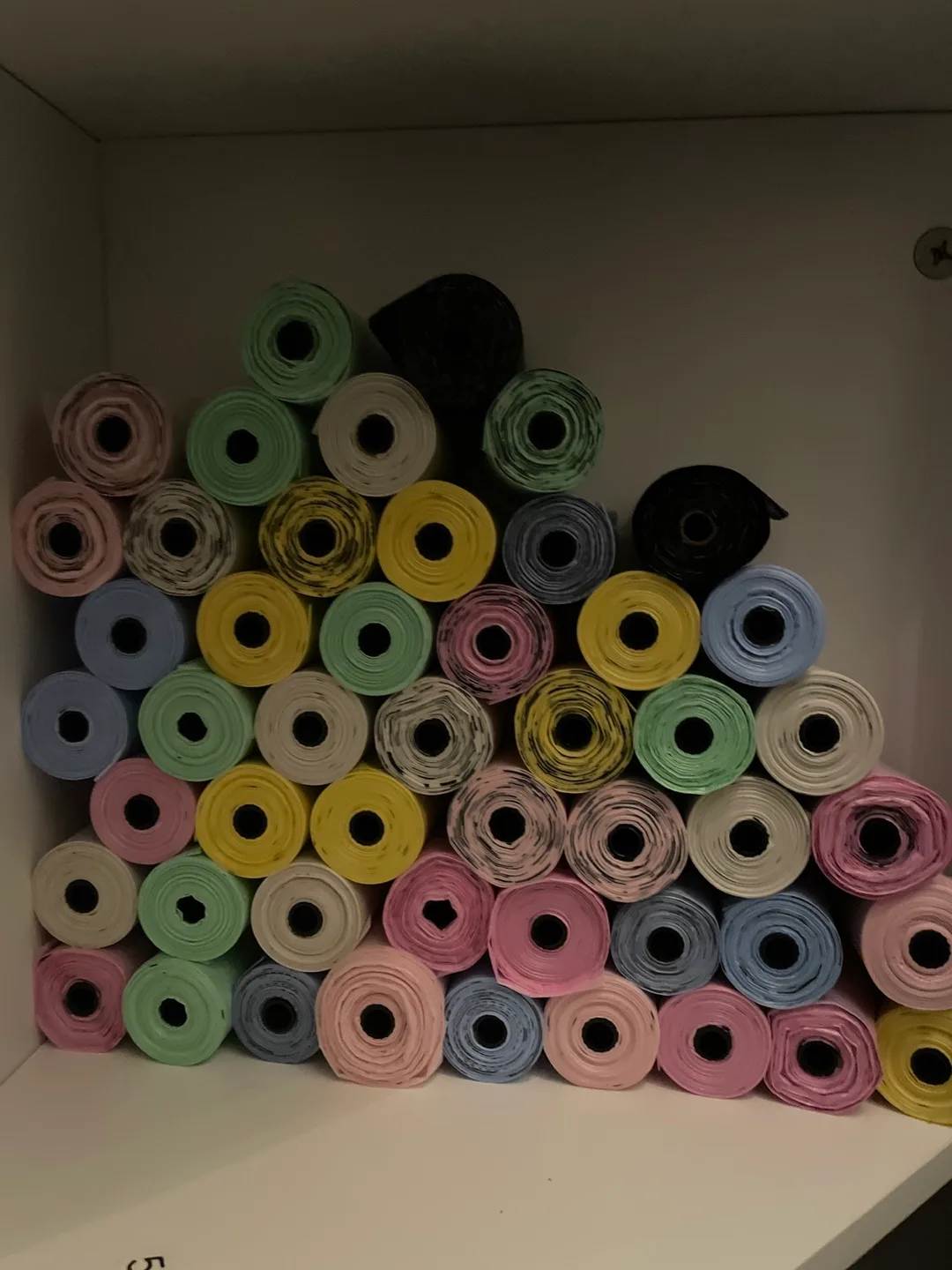pet waste bags (50 rolls) #freecycle thumbnail