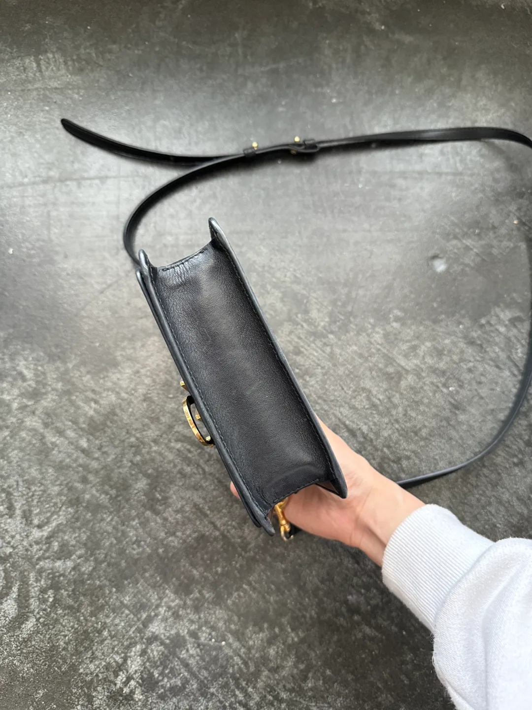 JW Anderson Anchor Bag - Black Leather image indicator(5)
