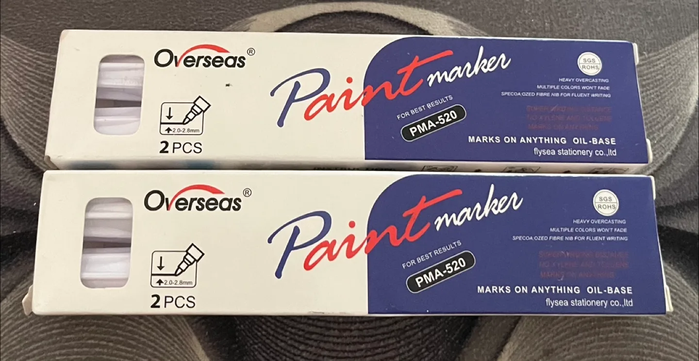 Overseas Paint Marker PMA-520 (2 PCS) thumbnail