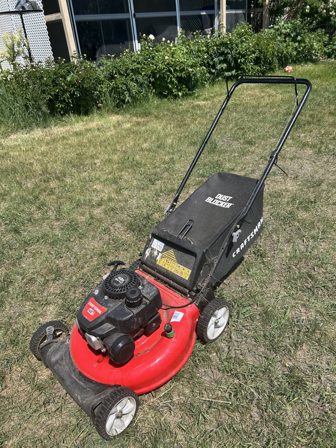 Craftsman 140cc Gas Powered Lawn Mower