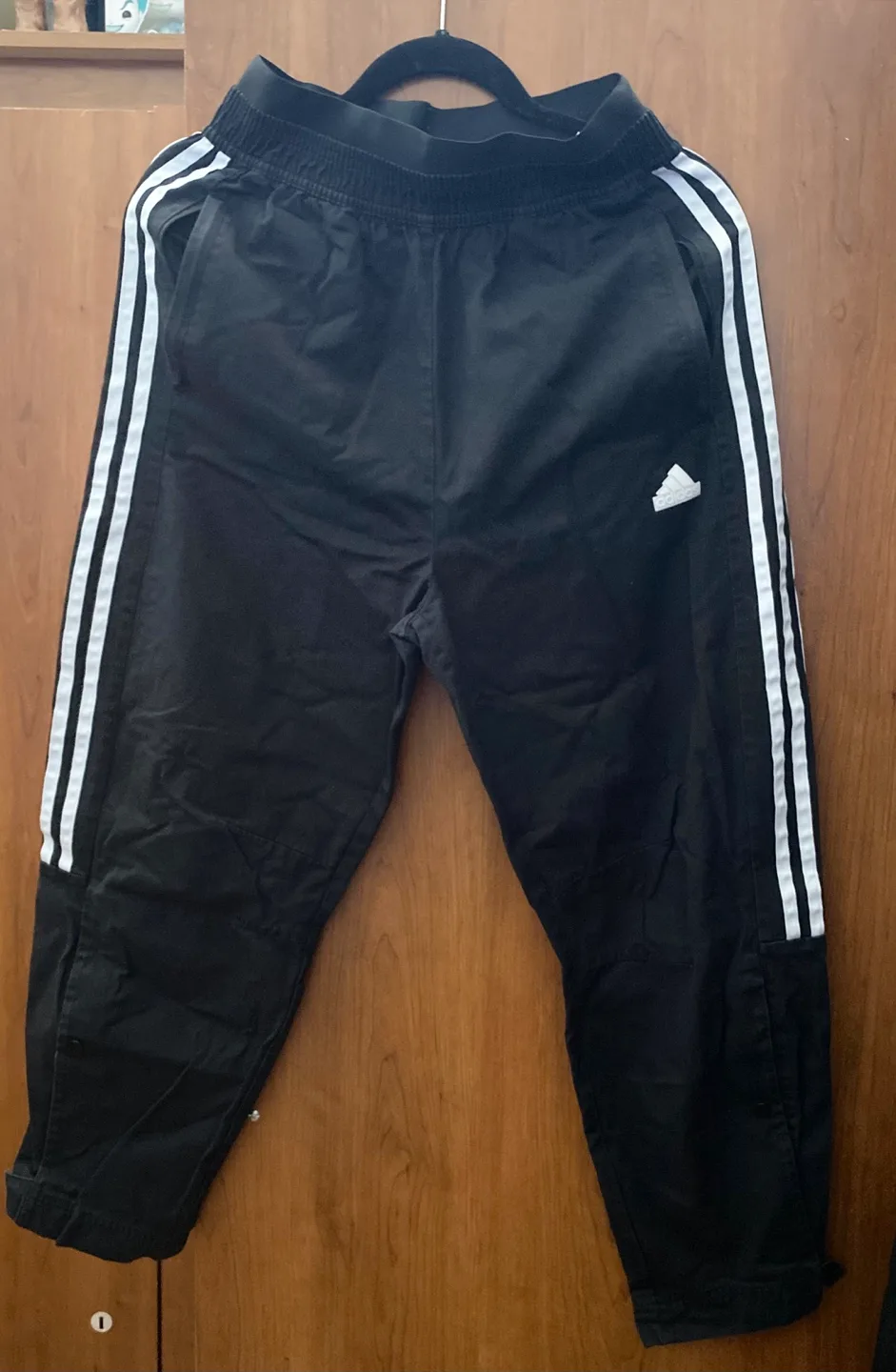 ADIDAS BLACK TRACK PANTS thumbnail