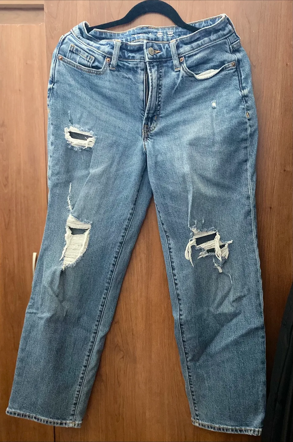 OLD NAVY HIGH RISE CURVY OG LOOSE PETITE JEANS thumbnail