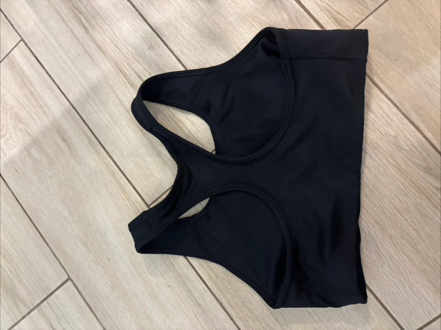 Nike Black Sports Bra - Size Small image indicator(2)
