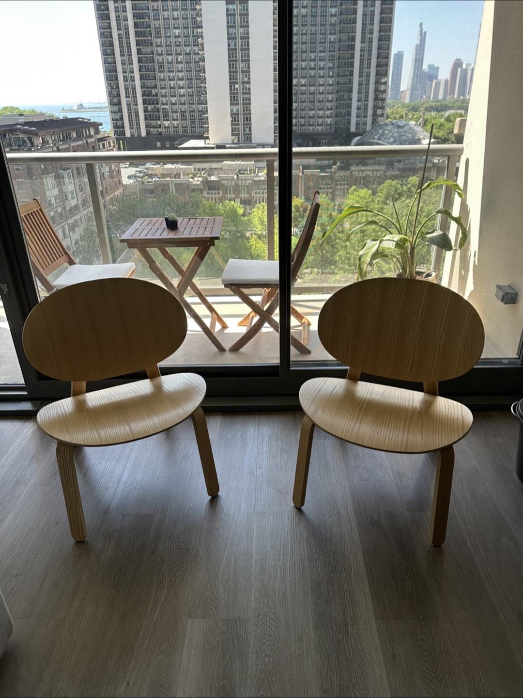 IKEA FRÖSET Chair - White Stained Oak Veneer - photo 3