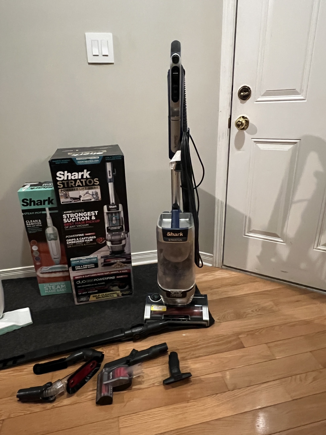 Shark Stratos Upright Vacuum & Steam Mop - photo 5