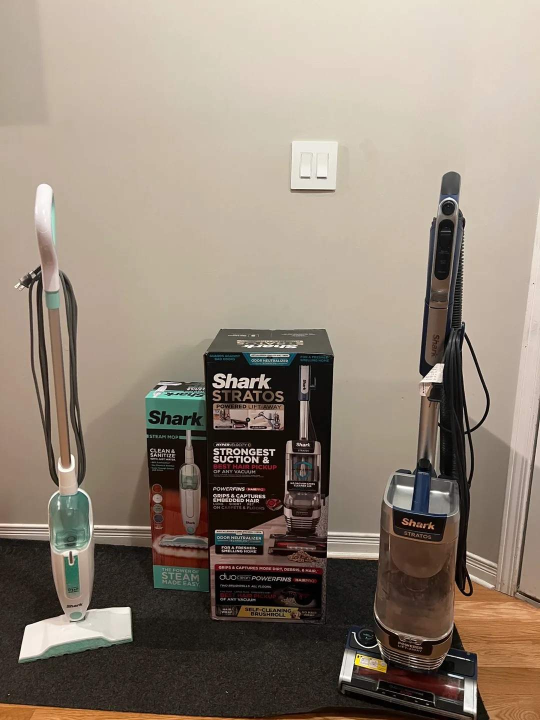 Shark Stratos Upright Vacuum & Steam Mop thumbnail