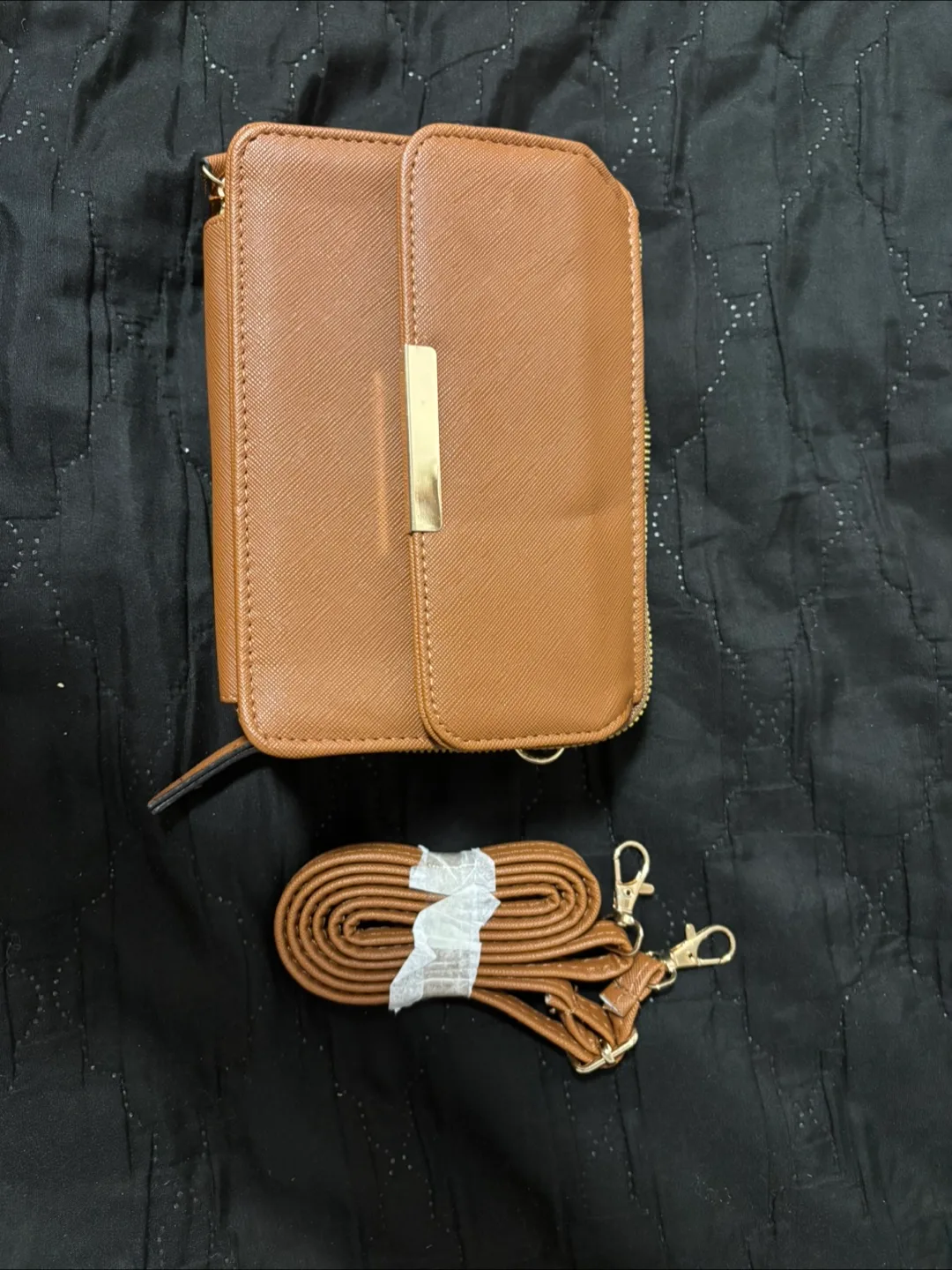 Brown Crossbody Cell Phone Purse thumbnail