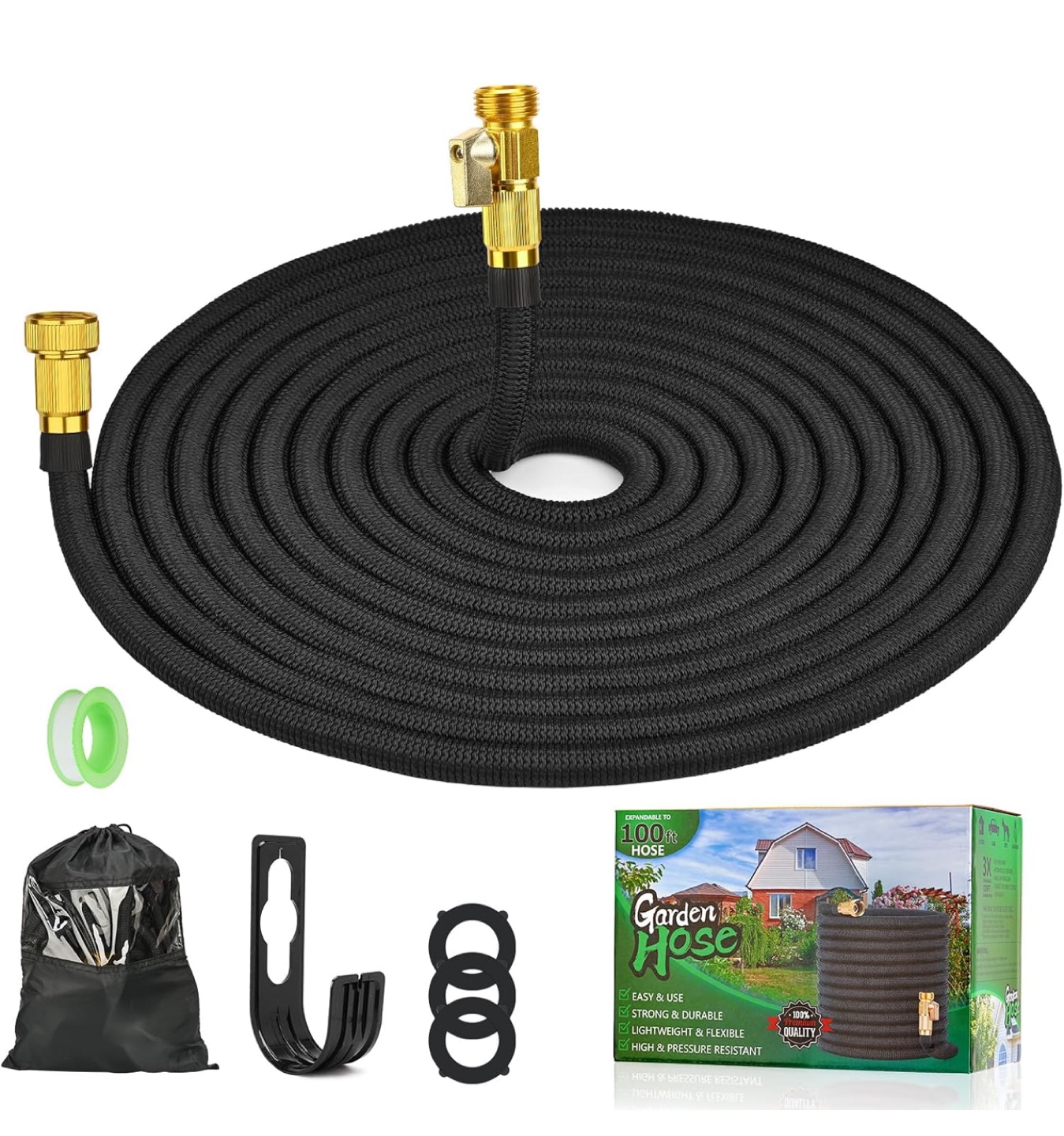 Expandable 100ft Garden Hose