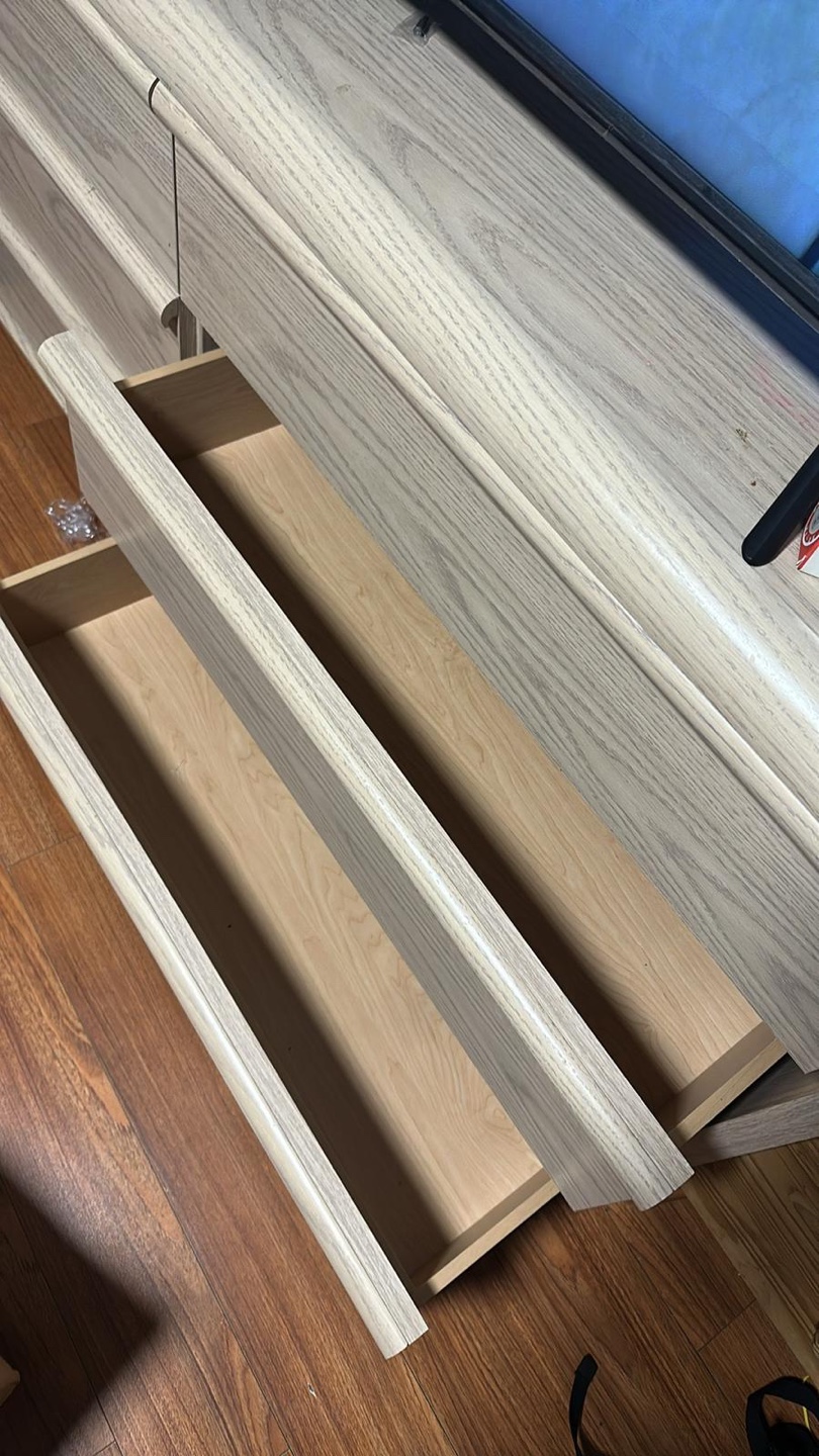 Light Wood Dresser with 6 Drawers - photo 2