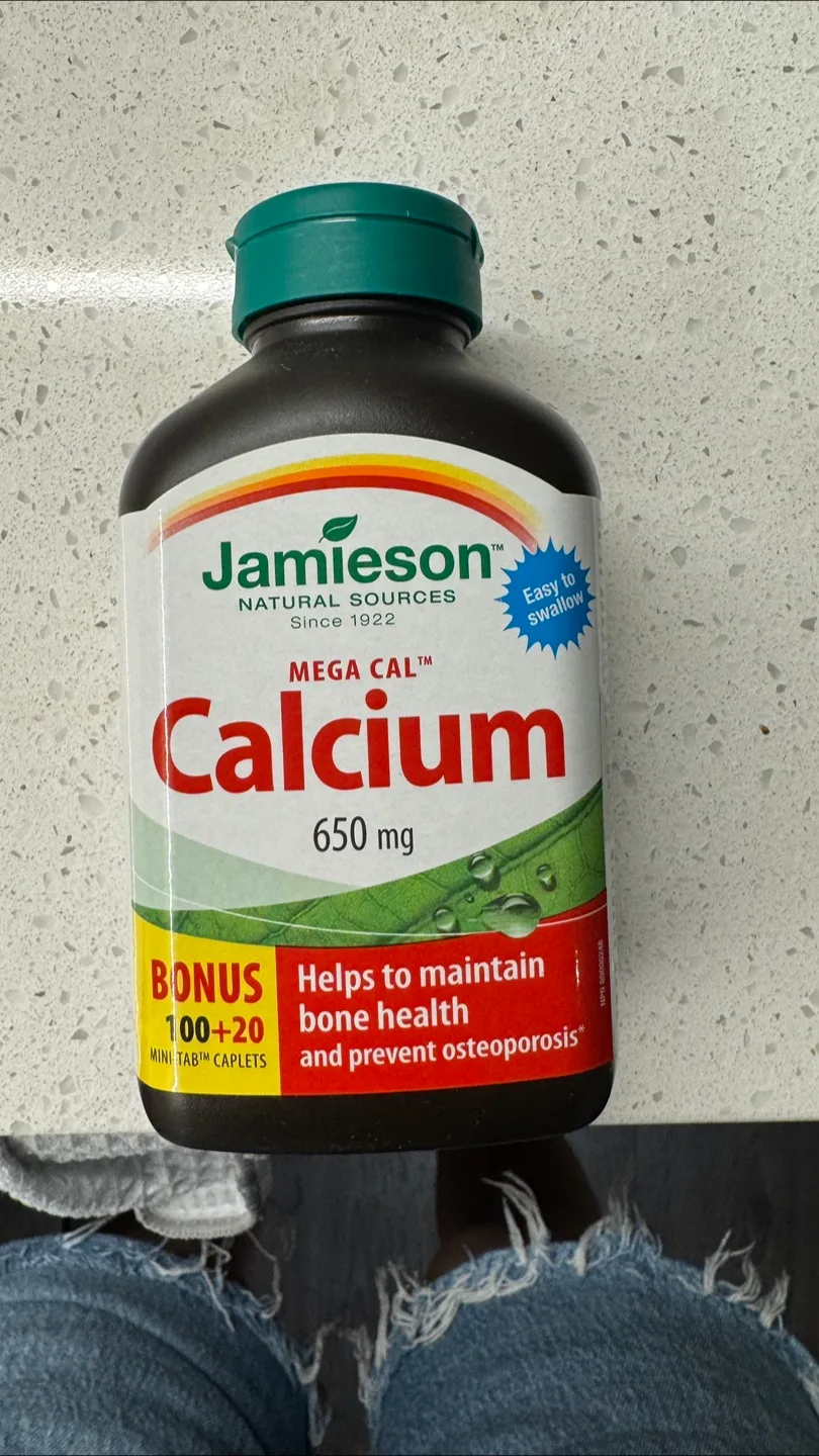 Jamieson Mega Calcium 650mg thumbnail