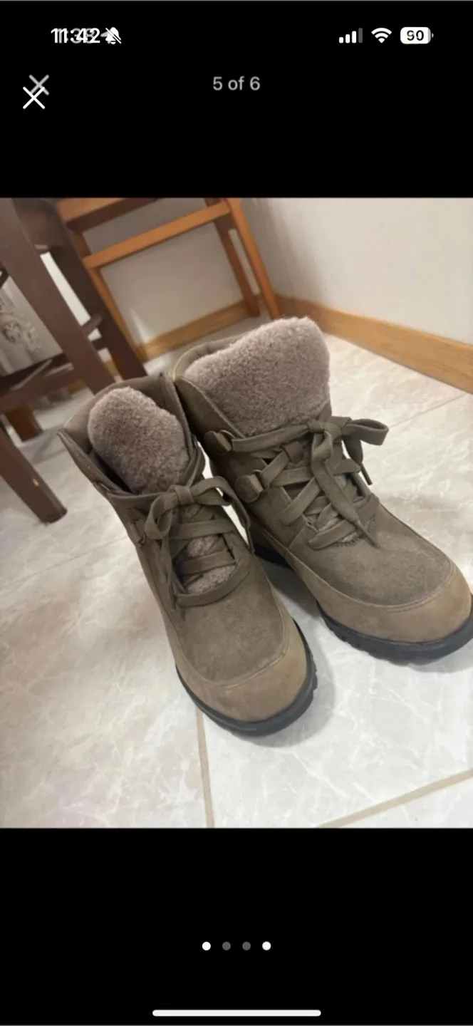 UGG Waterproof Wedge Boots thumbnail