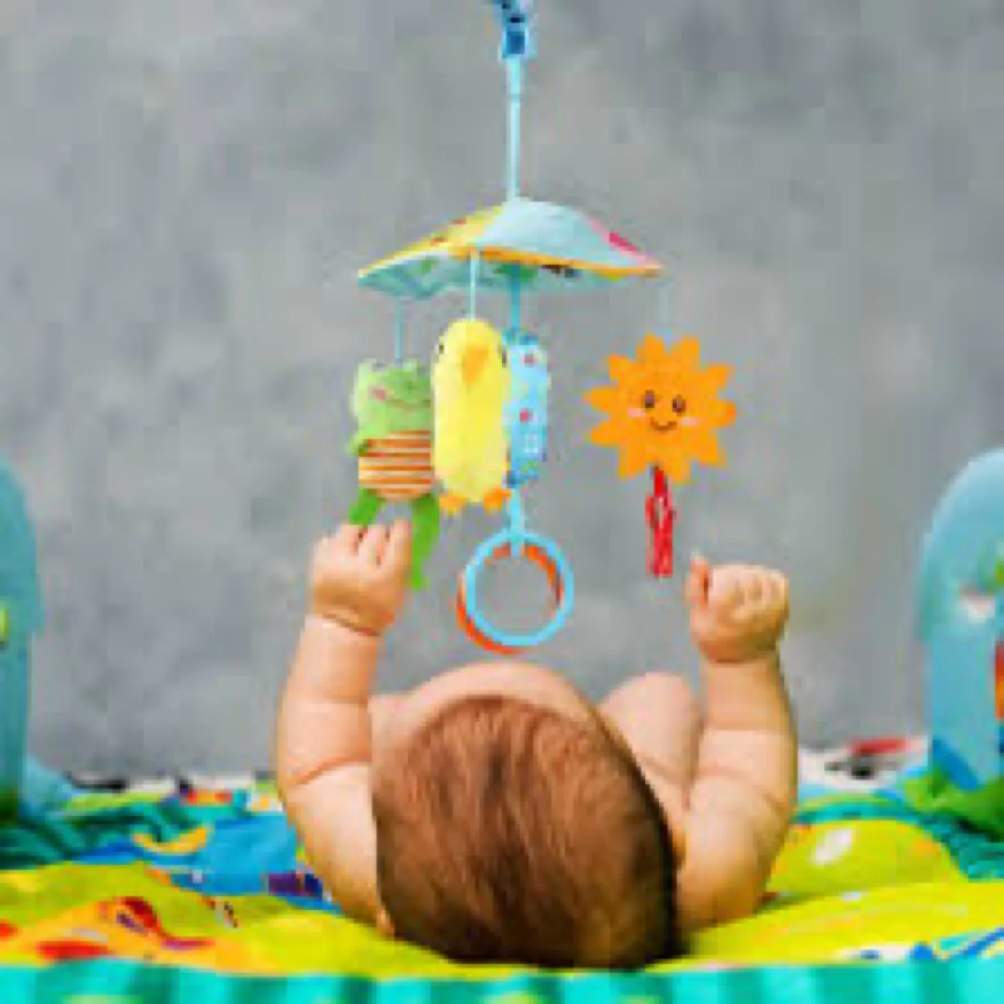 Baby Bouncer Bassinet with Hanging Toy image indicator(9)