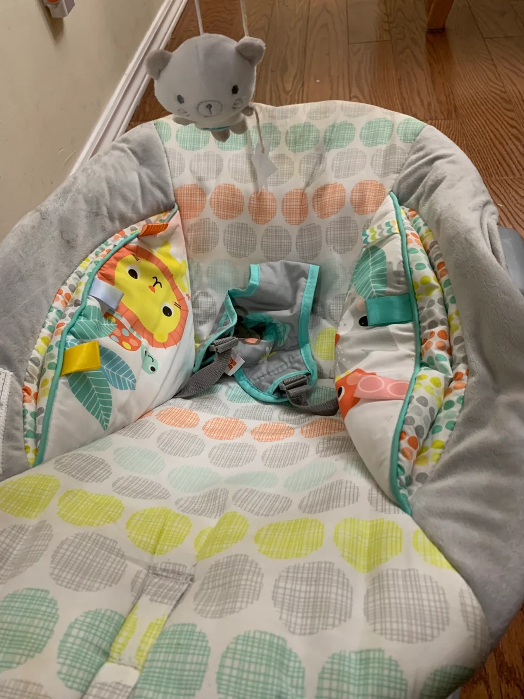 Baby Bouncer Bassinet with Hanging Toy image indicator(5)