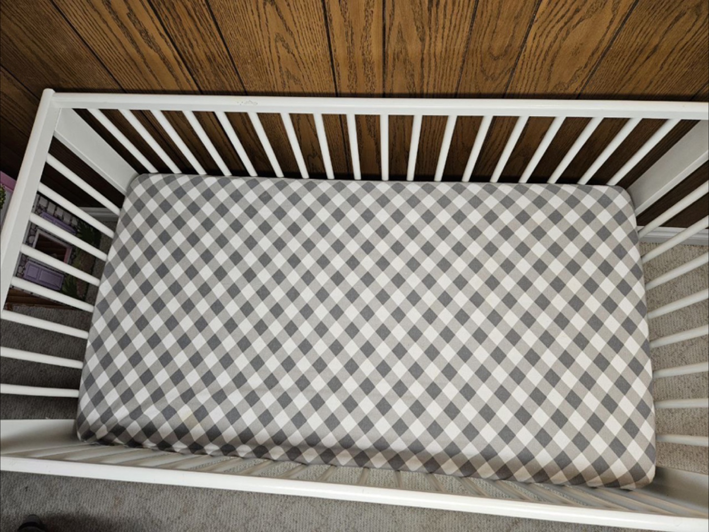IKEA Gulliver Crib with Mattress and 3 sheets - photo 2