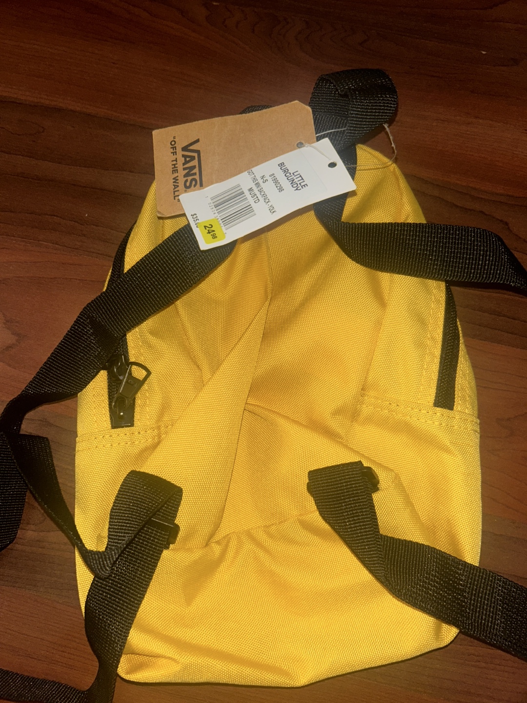 New Vans Got This Mini Backpack - Yolk Mustd - photo 2