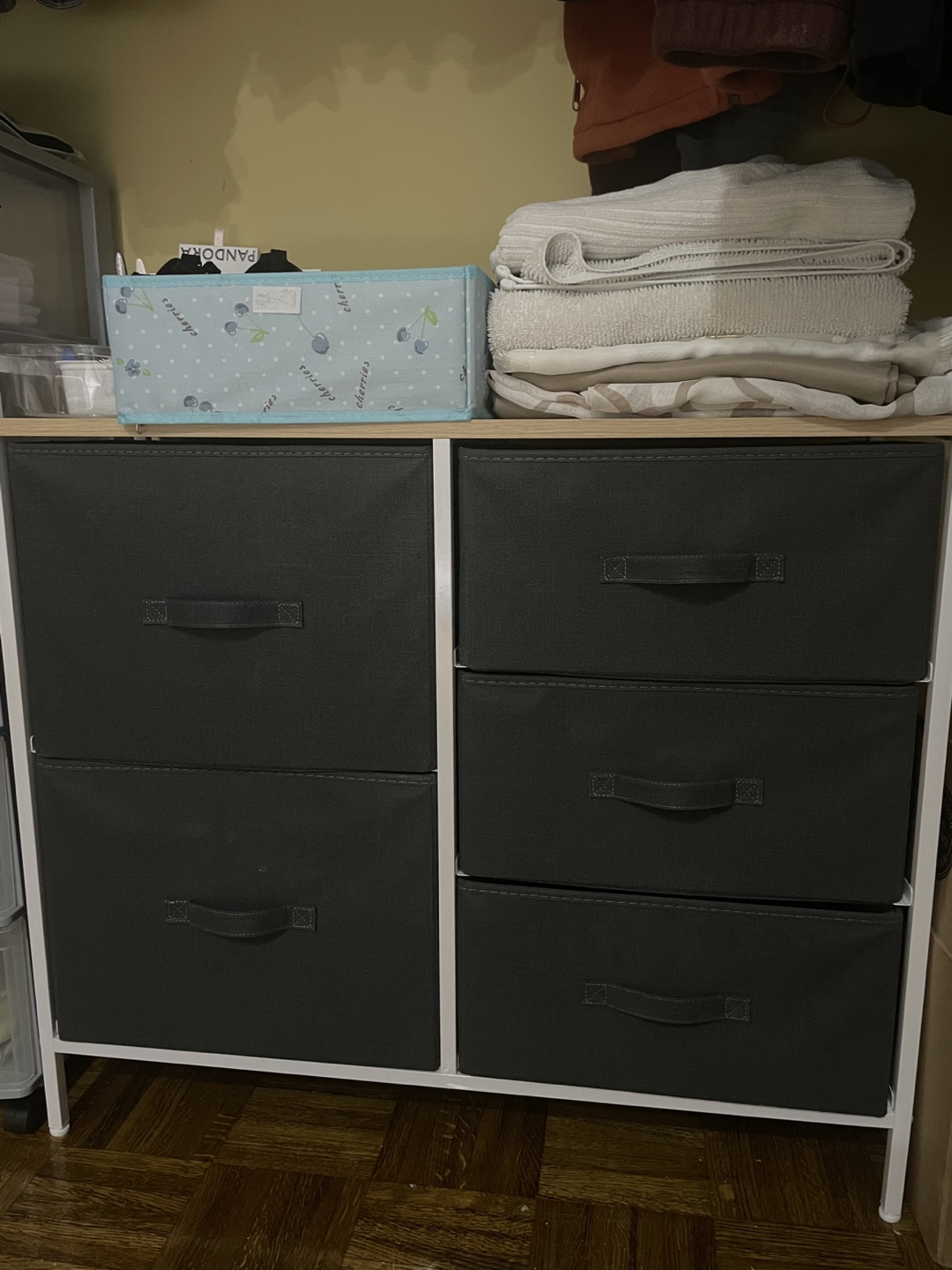 Storage Dresser with Fabric Drawers (Moving out sale) - photo 4
