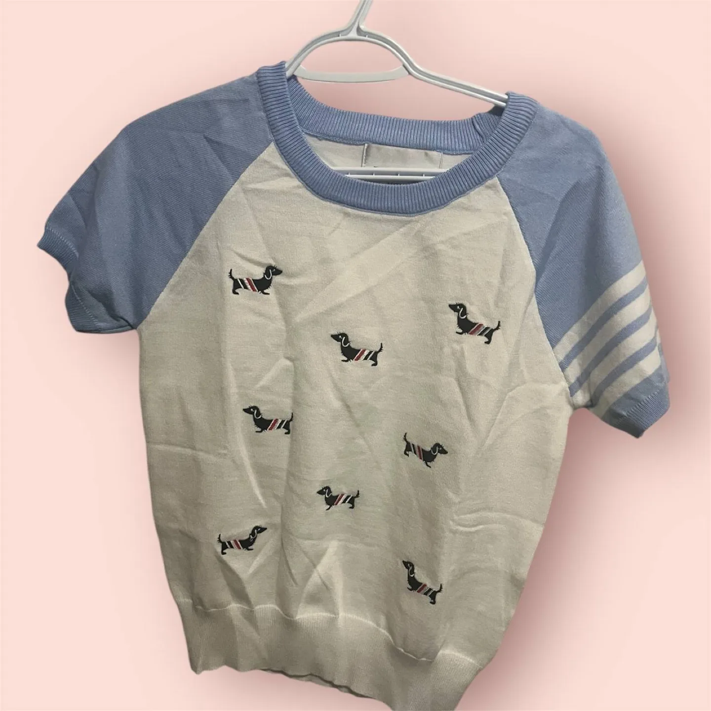 Thom Browne Short Sleeve Sweater thumbnail