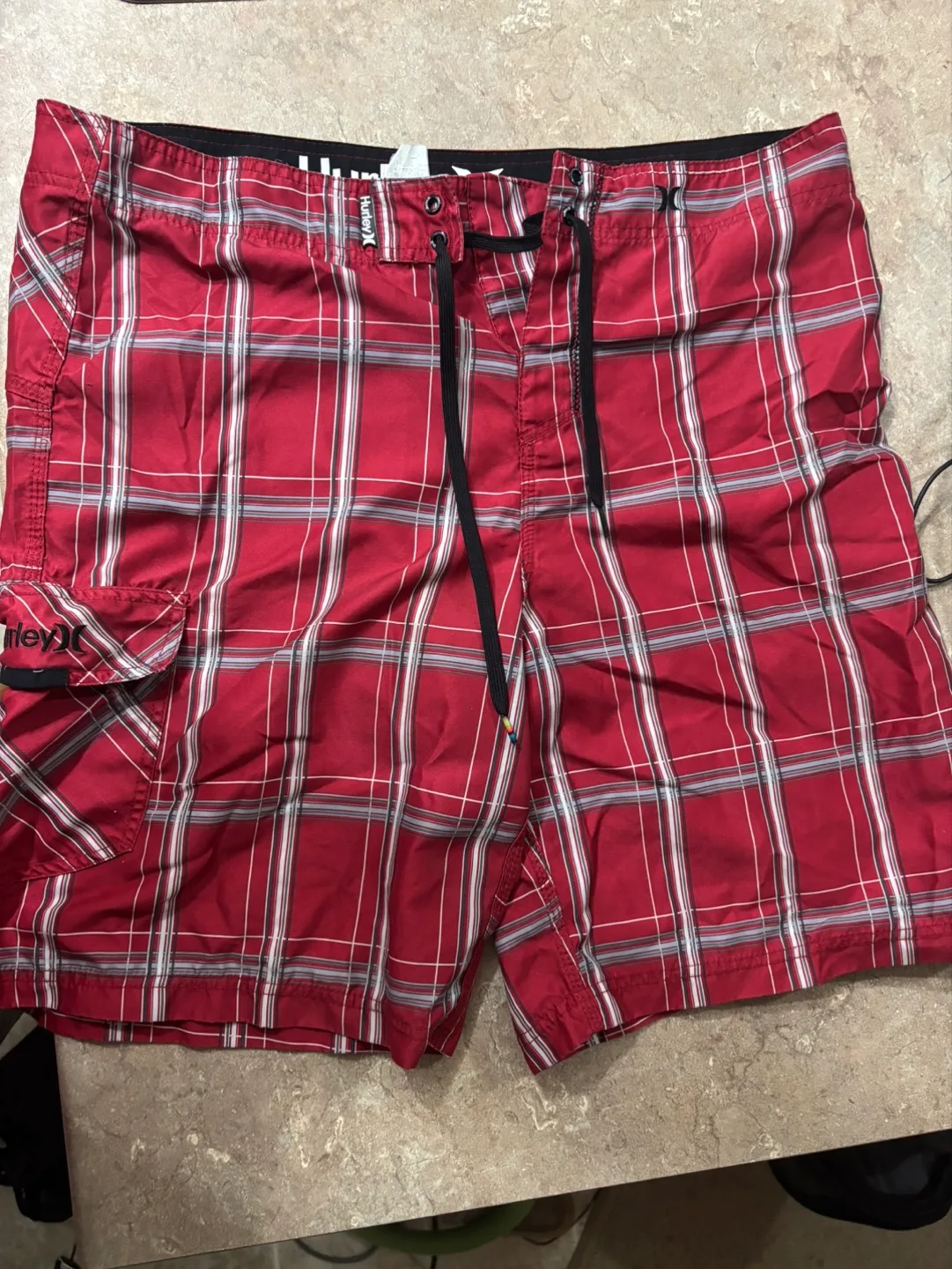 Hurley XL Plaid Board Shorts thumbnail
