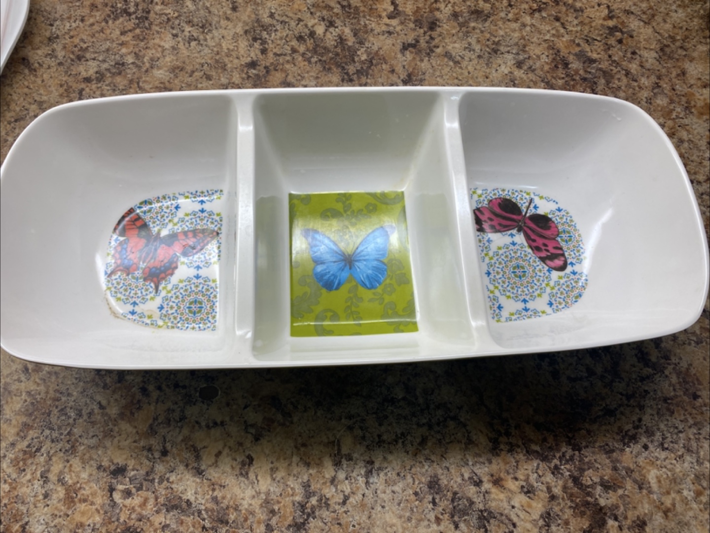 Butterfly-Themed Serving Dish - photo 2