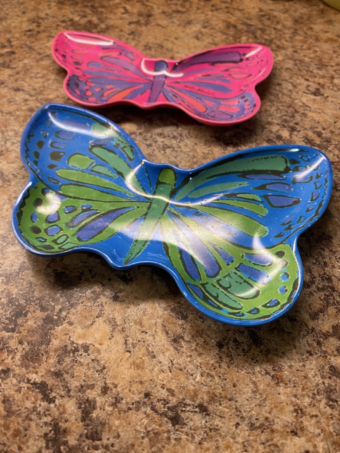 Andy Warhol Butterfly Trays