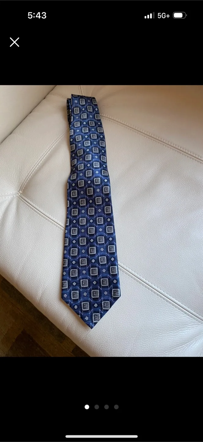 Leo Chevalier Design Silk Tie thumbnail