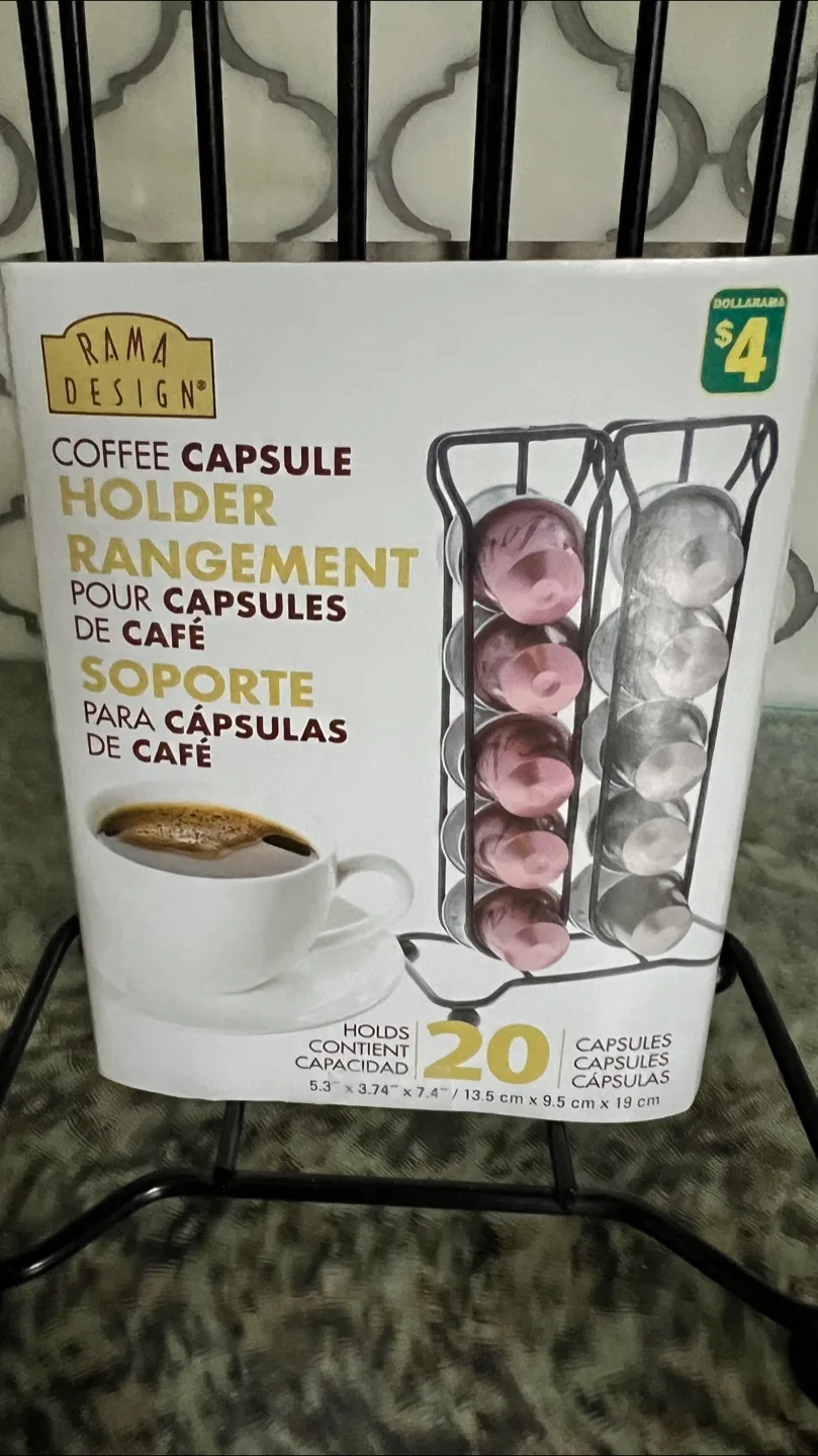 Coffee capsule holder image indicator(2)