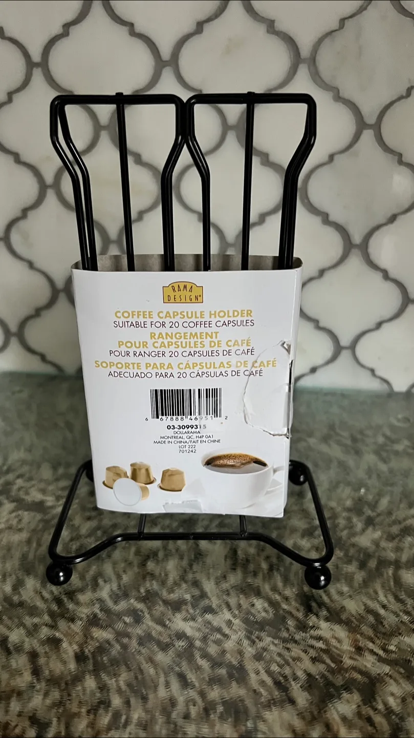 Coffee capsule holder image indicator(3)