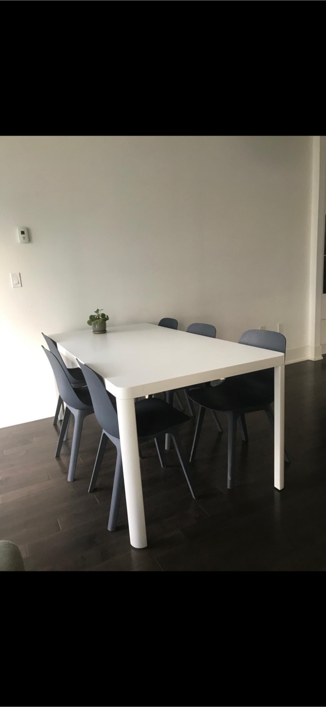 IKEA Tingby Dining Table for  6+ ODGER Chairs x6