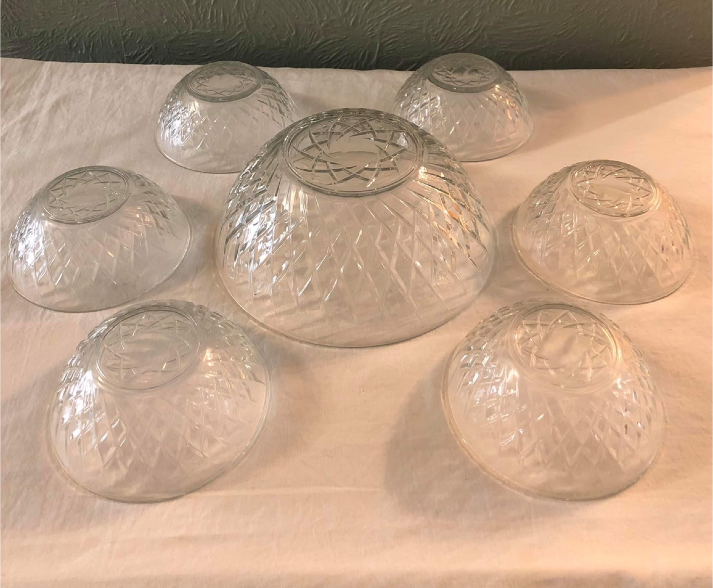 Crystal Glass Bowl Set (7 pieces) - photo 5