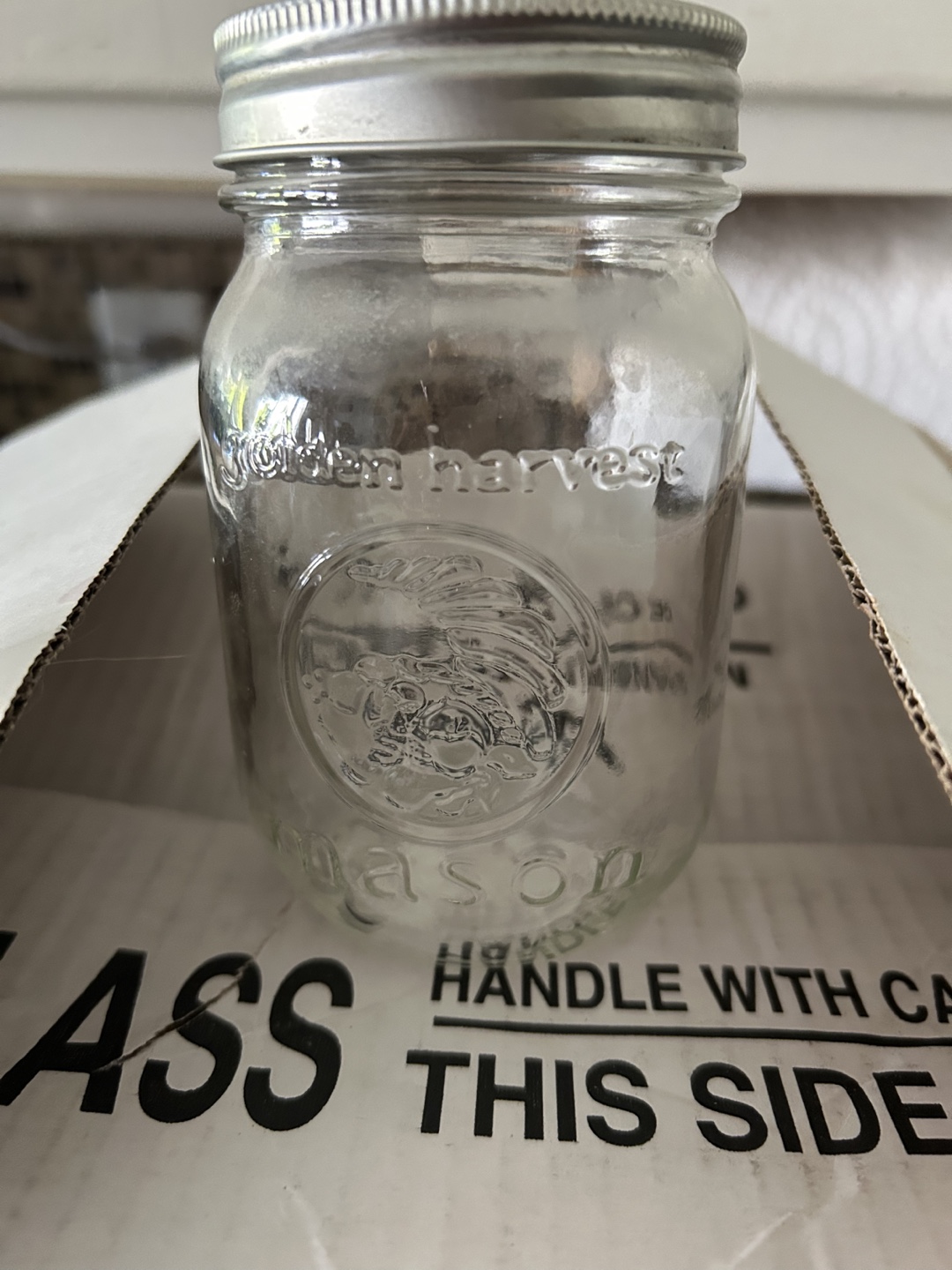 Mason jars x 10