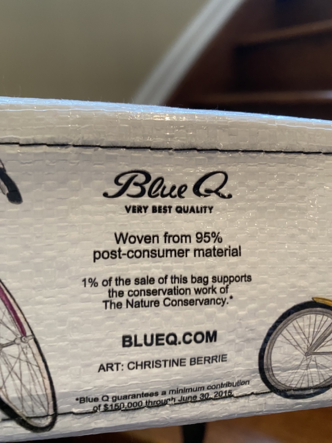 Blue Q Bike Print Shoulder Bag - photo 5