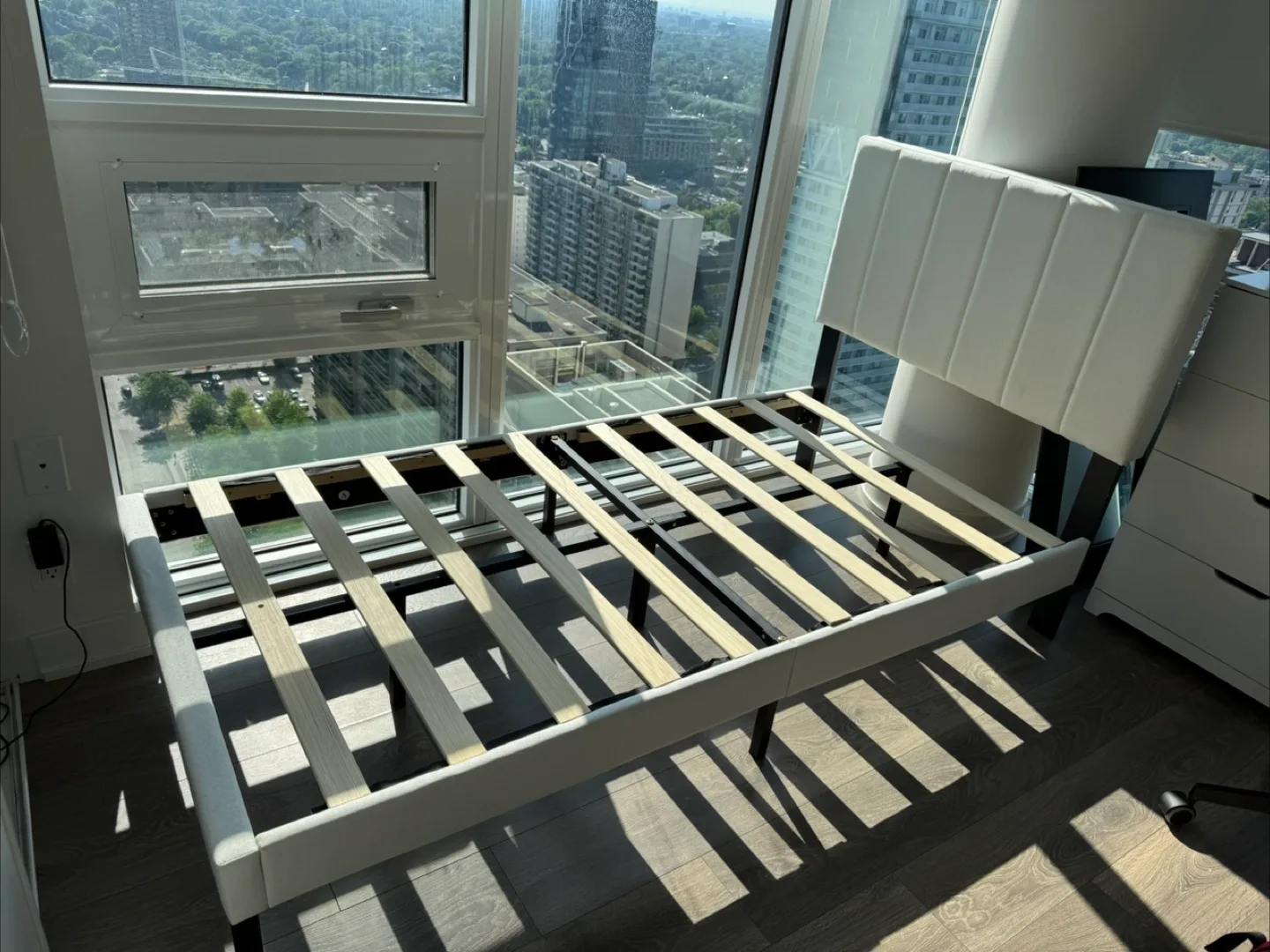 Wayfair White Twin Bed Frame (DELIVERY AVAILABLE) image indicator(3)