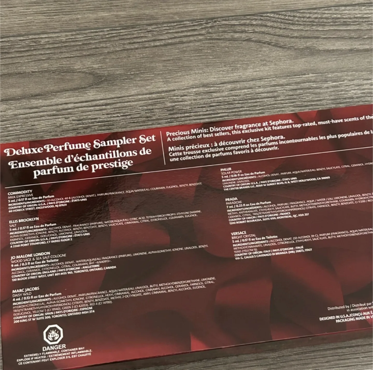 (New) Sephora Deluxe Perfume Set (retail $55) image indicator(2)