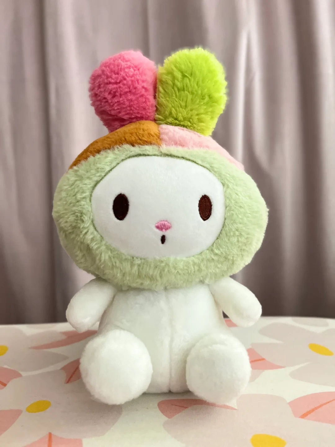 Colorful Bunny Plush - 11 Inches thumbnail