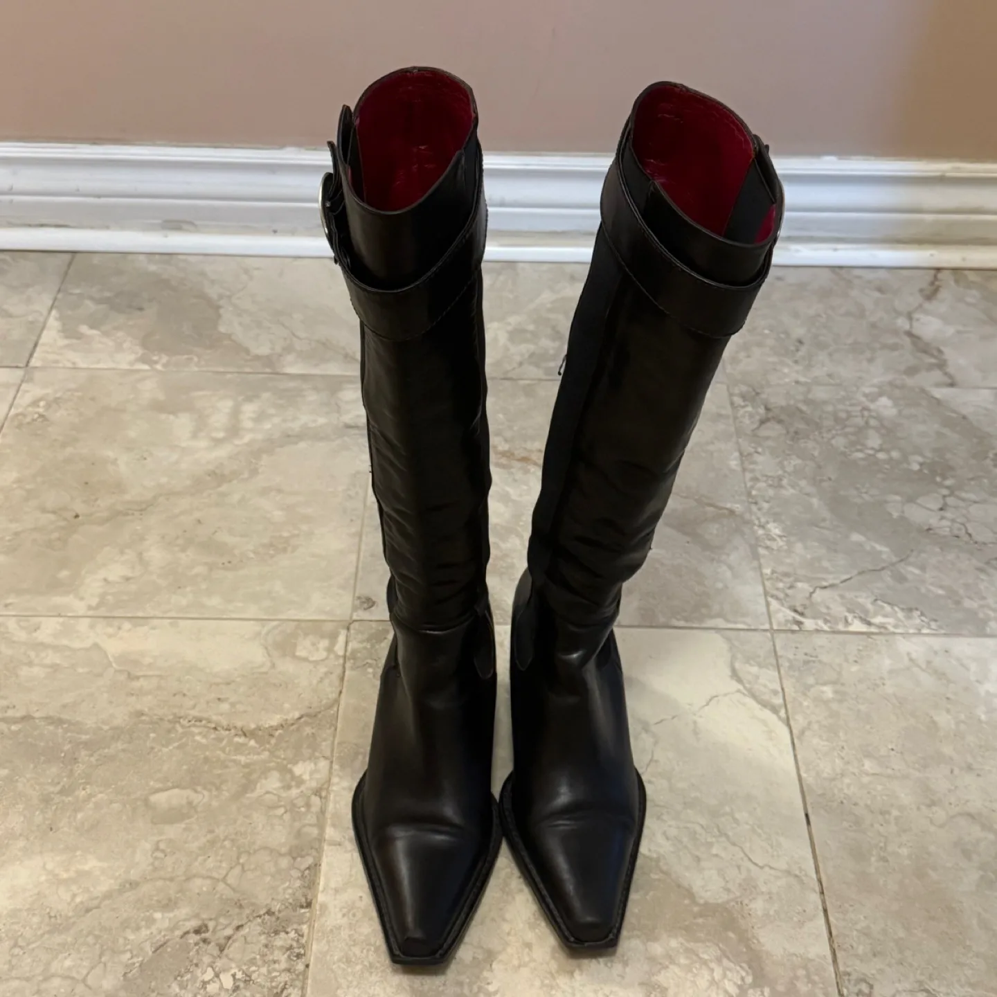 Black Leather Boots ! image indicator(5)