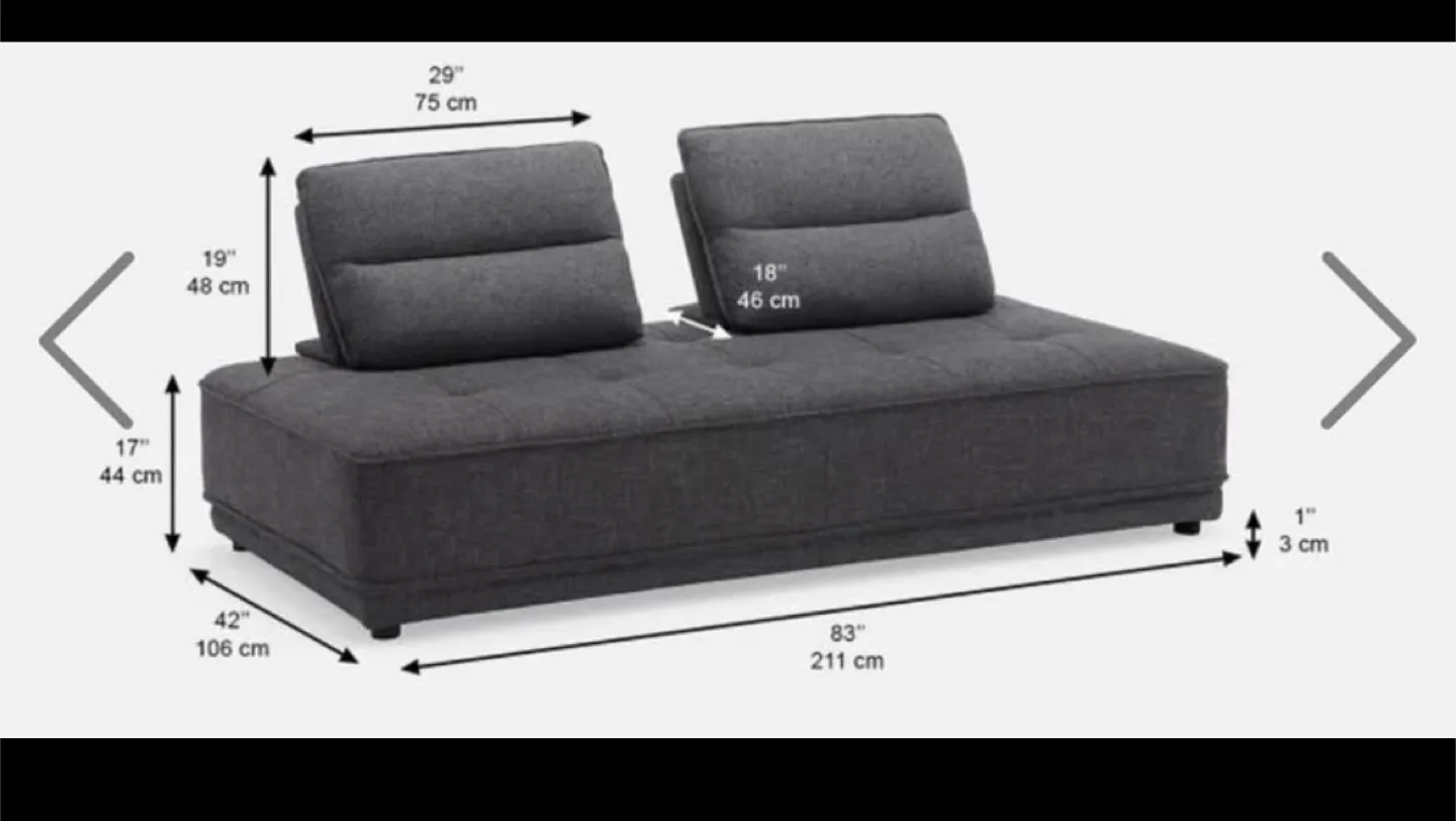 Structube . Sofa /bed image indicator(2)