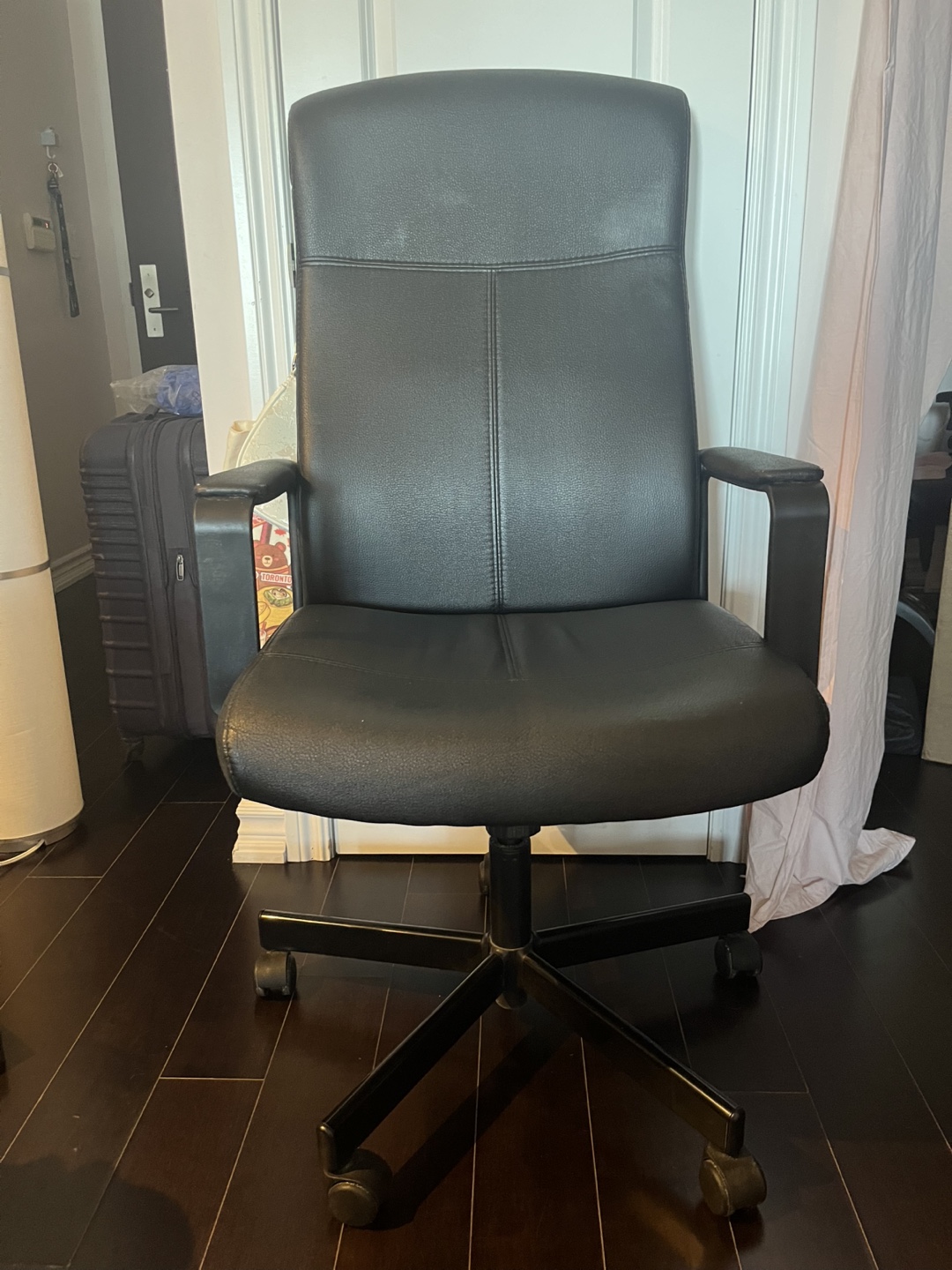 Leather office chair
