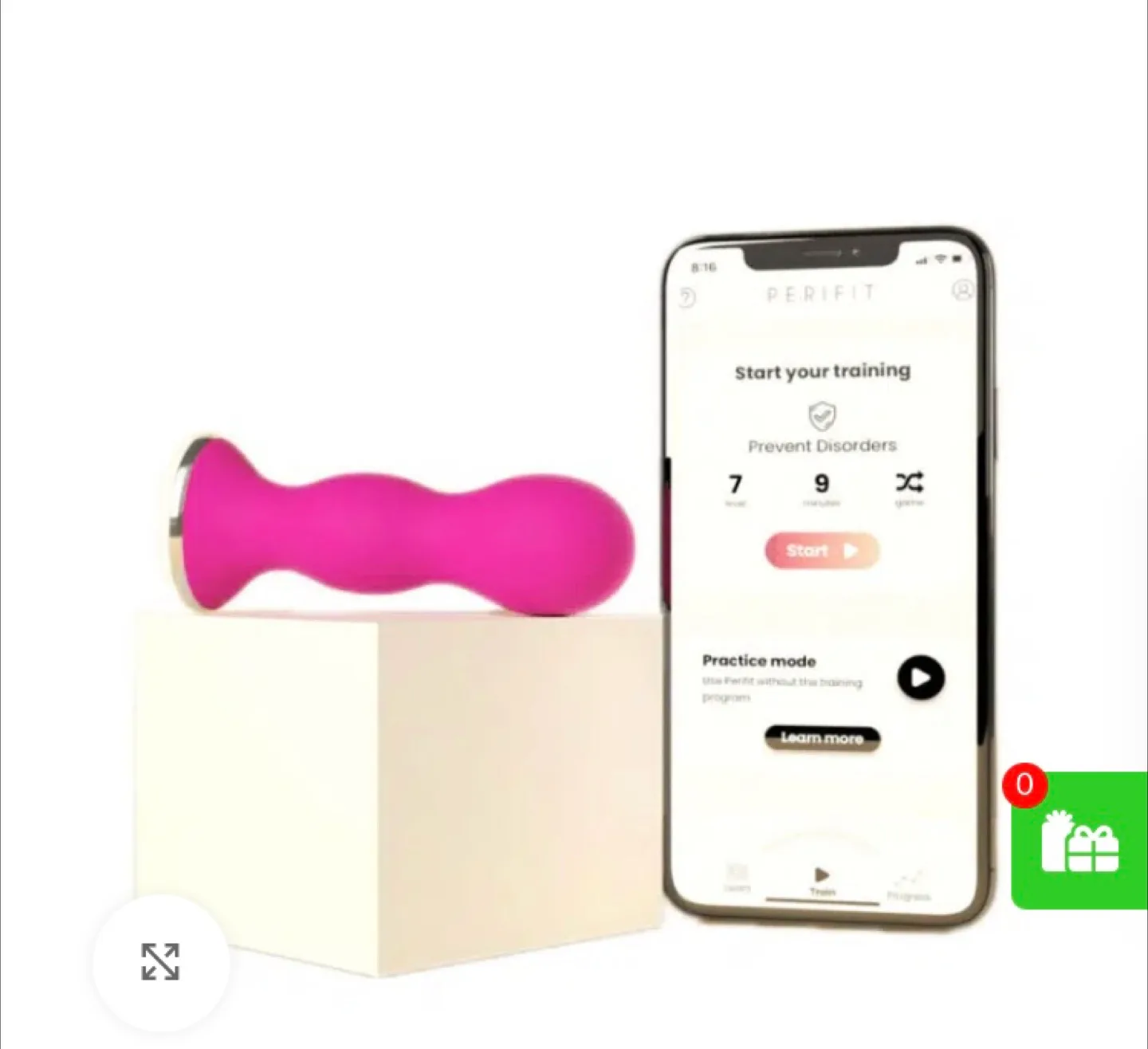 Perifit Kegel Exerciser - Pink image indicator(7)