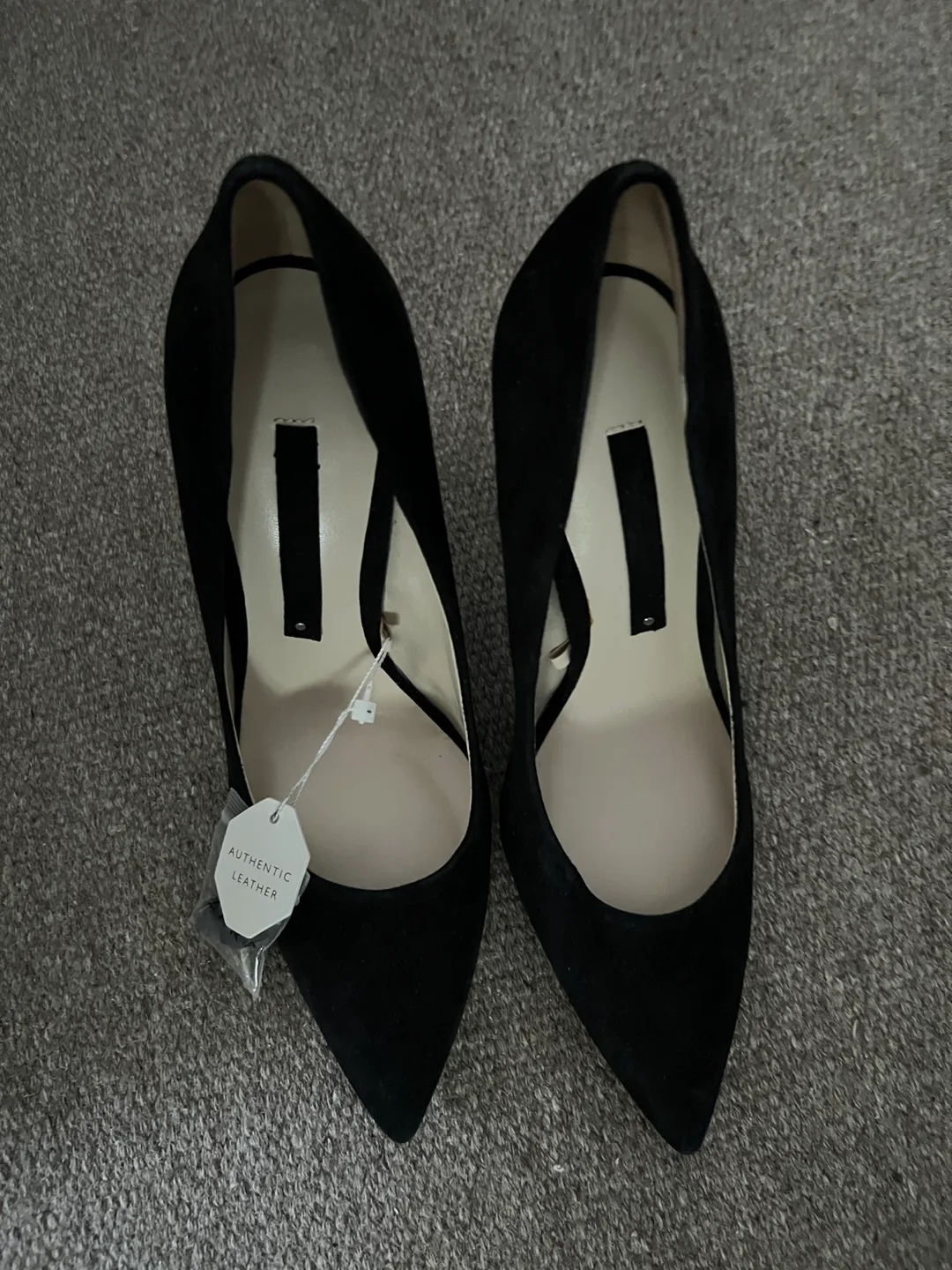 Zara Black Heels - Size 36 thumbnail