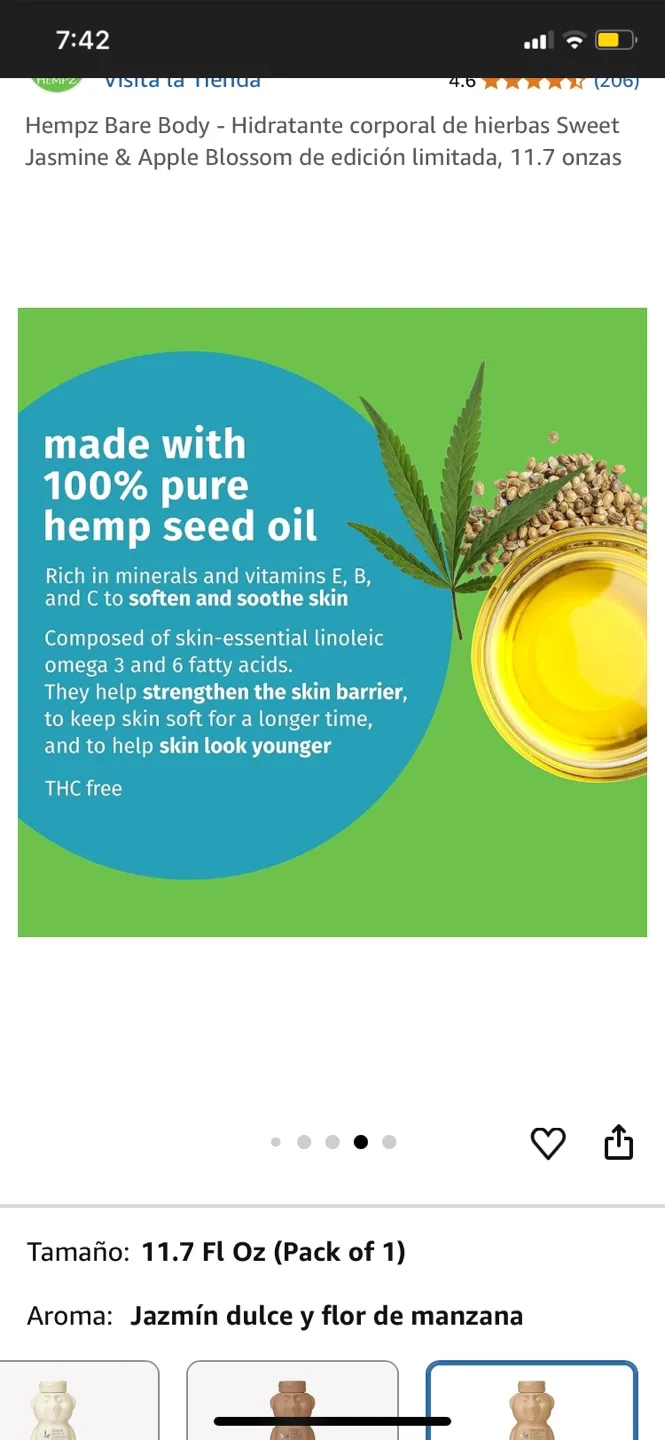 Hempz Sweet Jasmine & Apple Blossom Moisturizer image indicator(6)