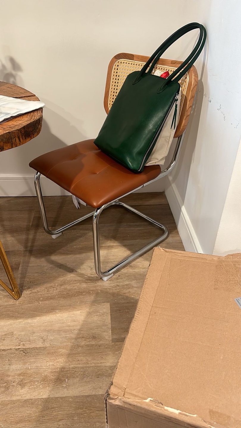 Set of 2 upholstered MCM dining chairs - photo 3