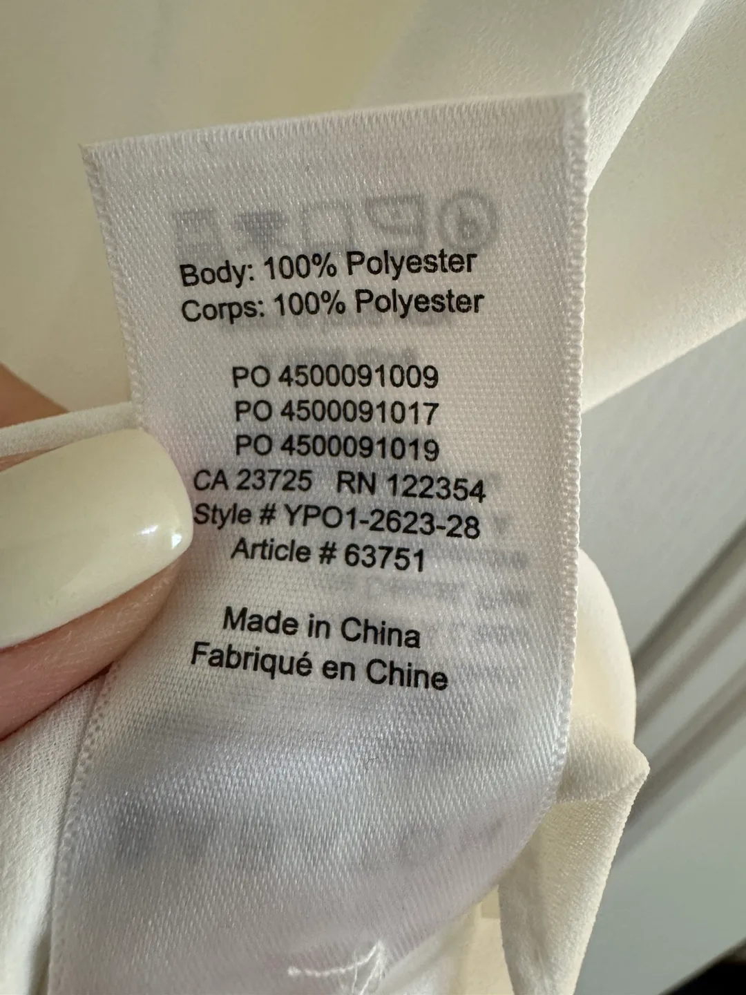 Babaton Sleeveless top - XXS image indicator(4)