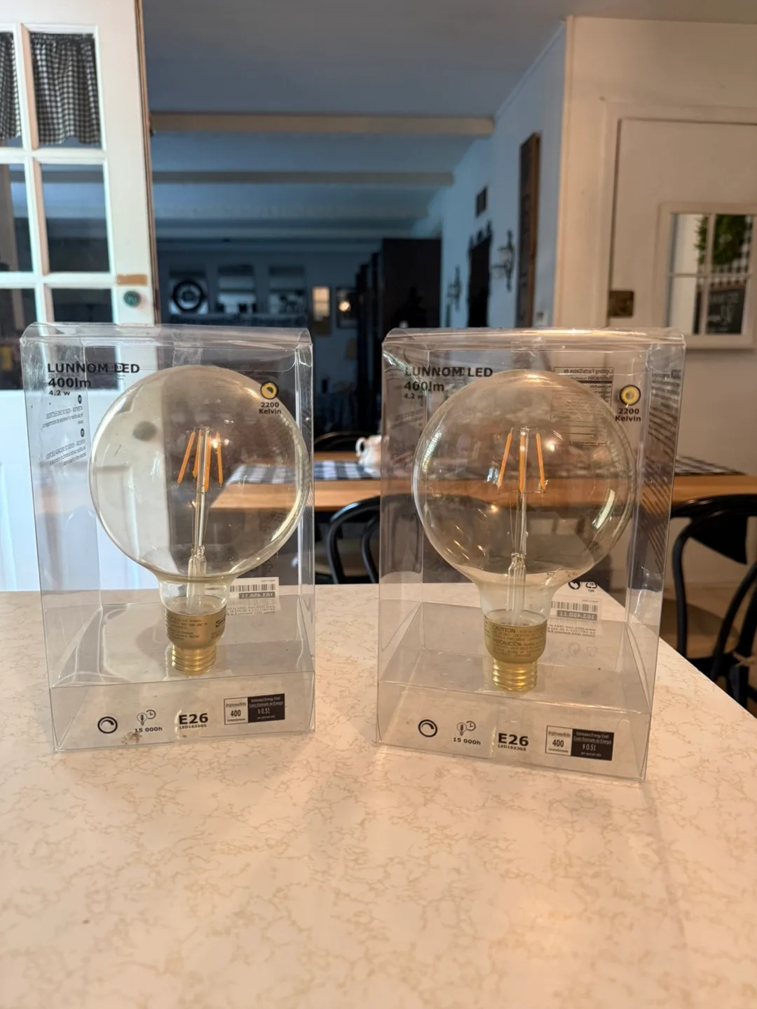 LUNNOM LED 400lm Light Bulb - New in Box! thumbnail