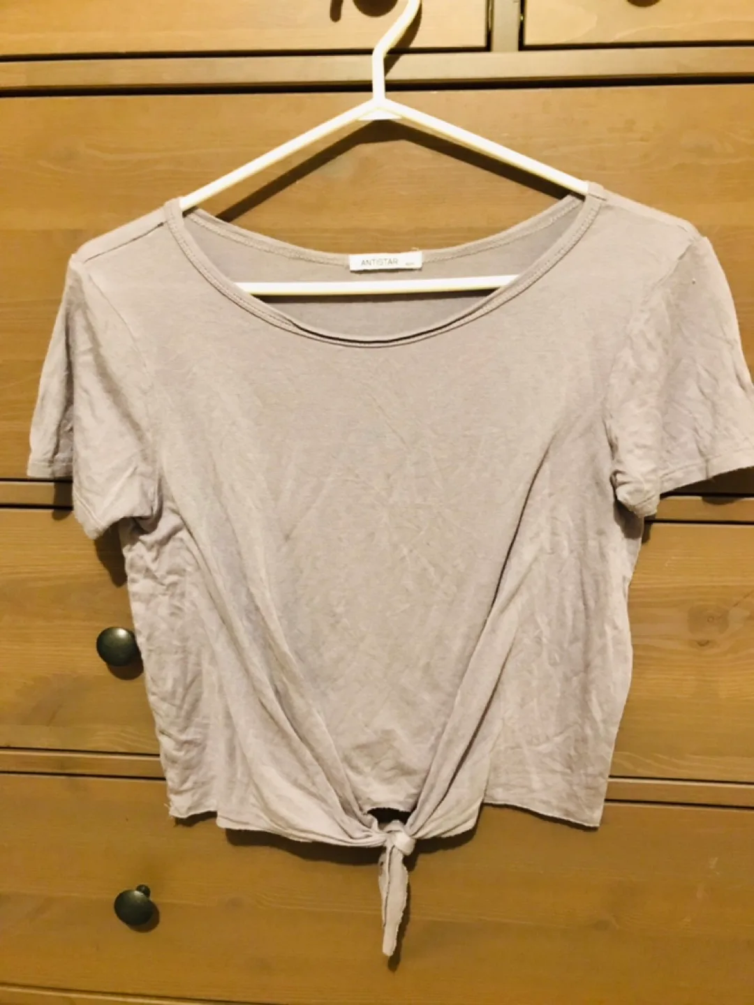 ANTISTAR Tie Front T-Shirt thumbnail
