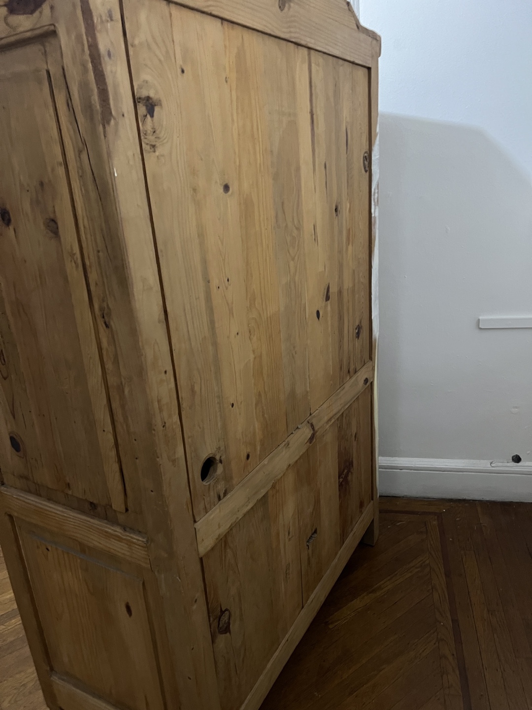 Wooden Armoire Wardrobe Cabinet - photo 5
