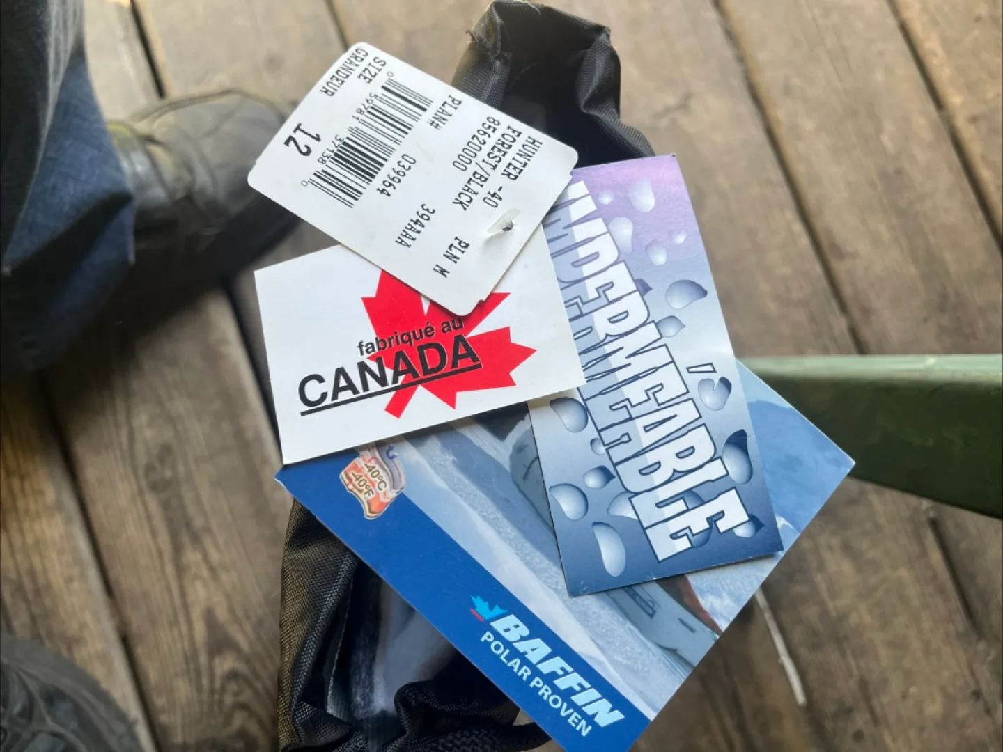 Baffin Hunter -40 Polar Proven Boots - Size 12 image indicator(4)